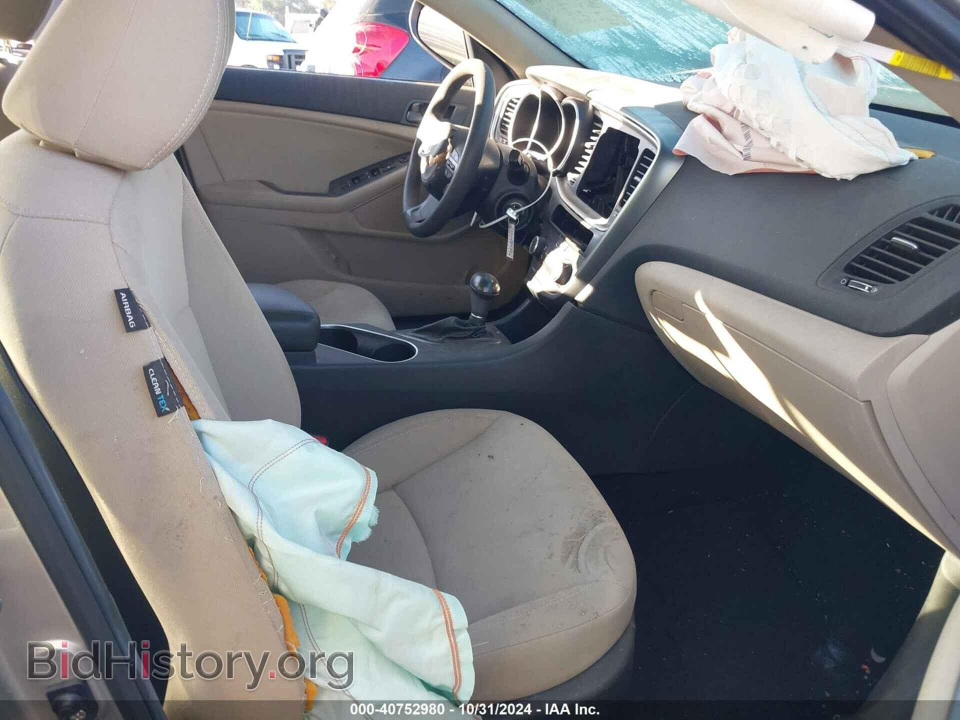 2014 KIA OPTIMA - VIN: KNAGM4A77E5476341 - Фото 5