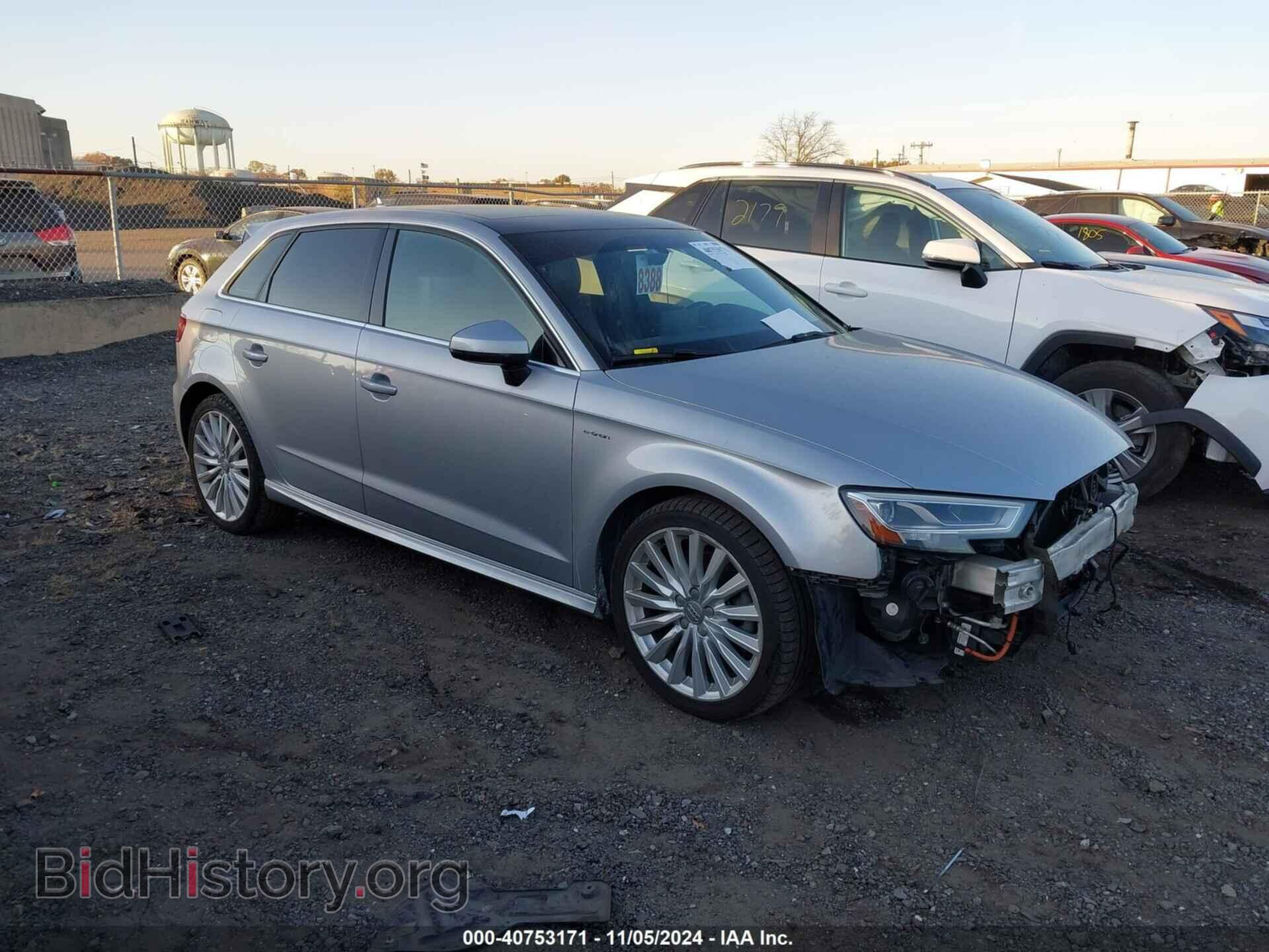 Фотография WAUTPBFF0HA042848 - AUDI A3 E-TRON 2017