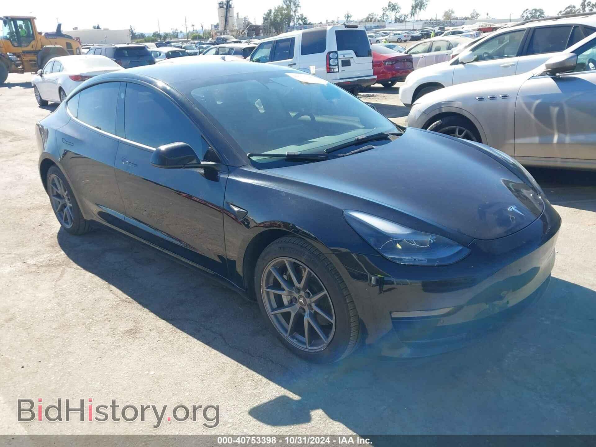 Photo 5YJ3E1EB5MF096519 - TESLA MODEL 3 2021
