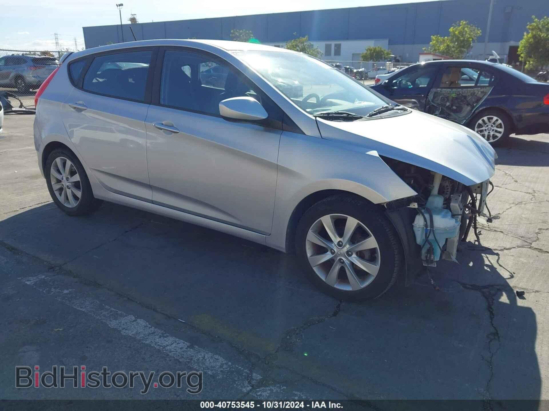 Фотография KMHCU5AE3CU017991 - HYUNDAI ACCENT 2012