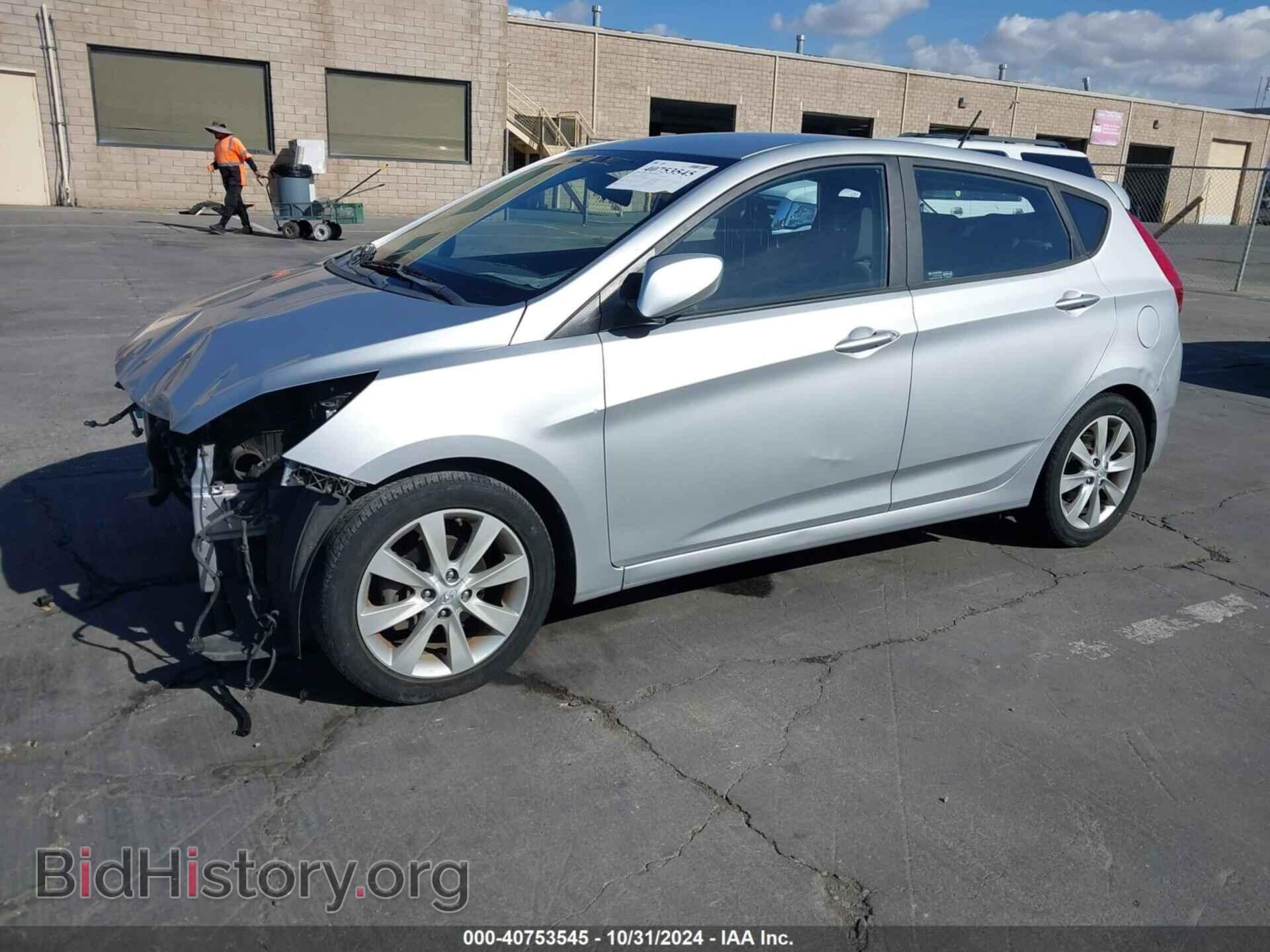 2012 HYUNDAI ACCENT - VIN: KMHCU5AE3CU017991 - Фото 2