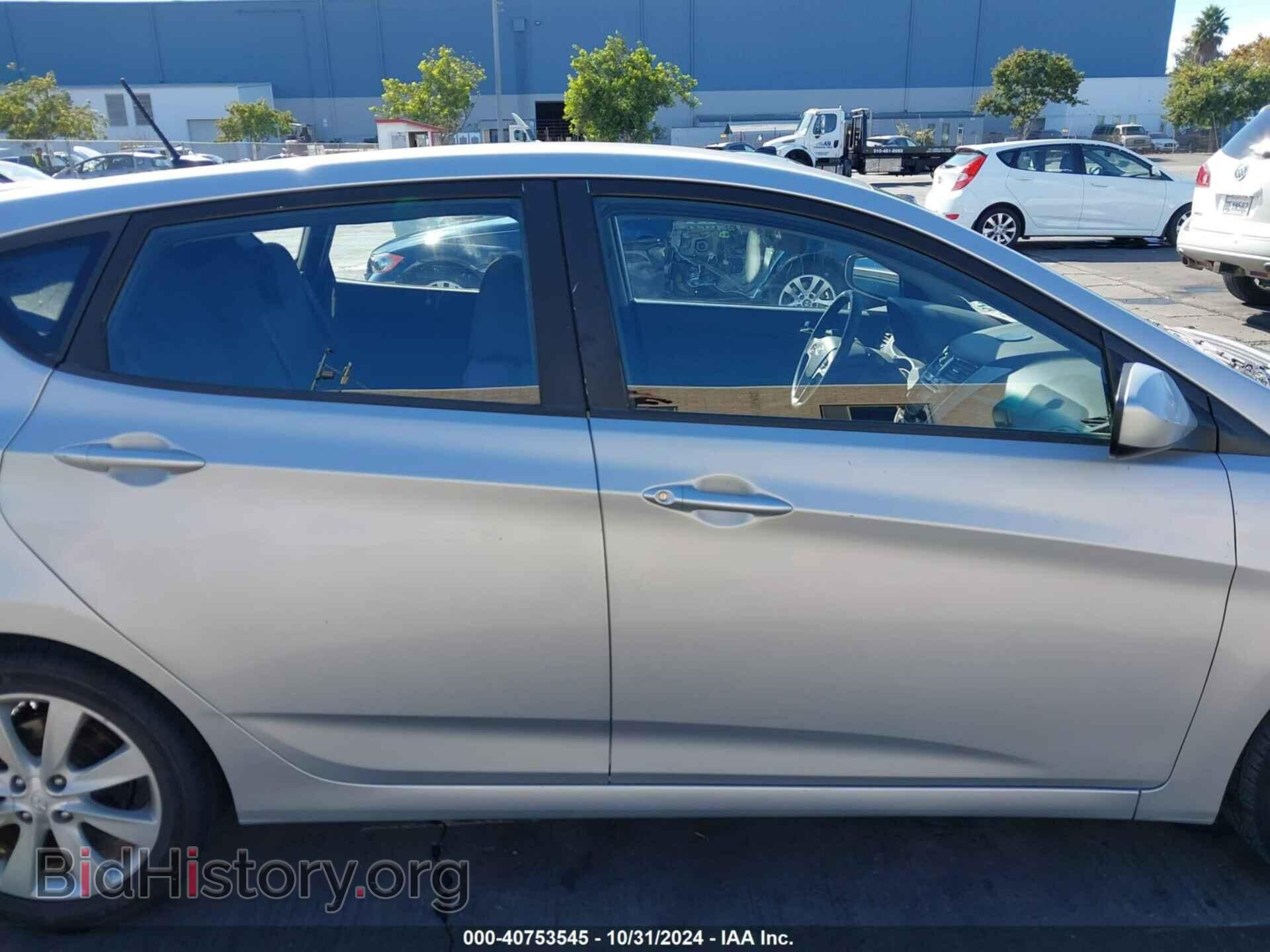 2012 HYUNDAI ACCENT - VIN: KMHCU5AE3CU017991 - Фото 14