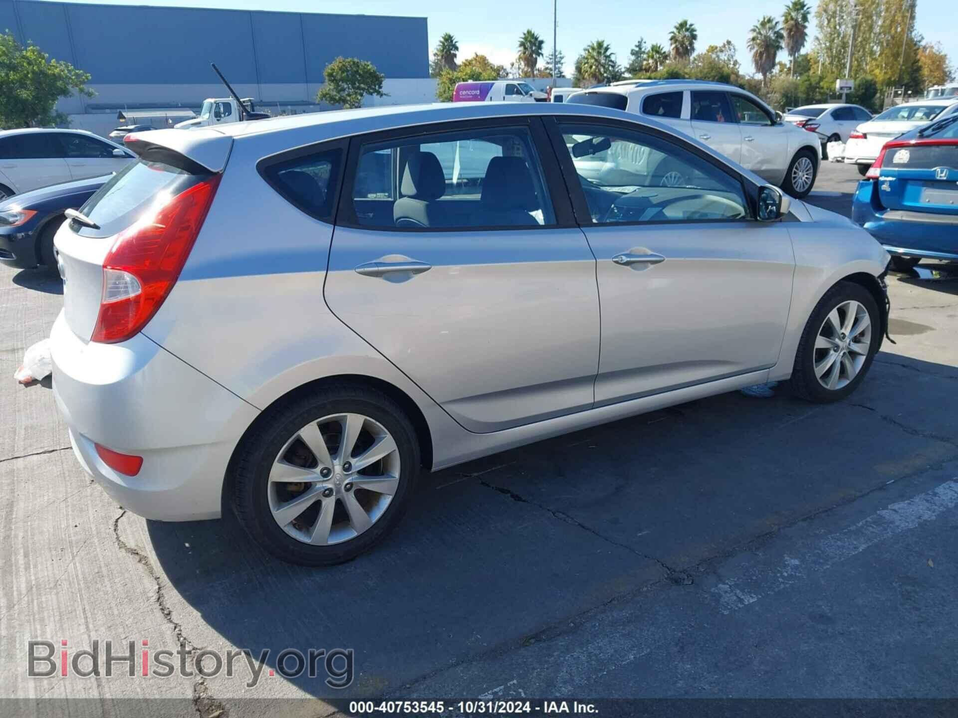 2012 HYUNDAI ACCENT - VIN: KMHCU5AE3CU017991 - Фото 4