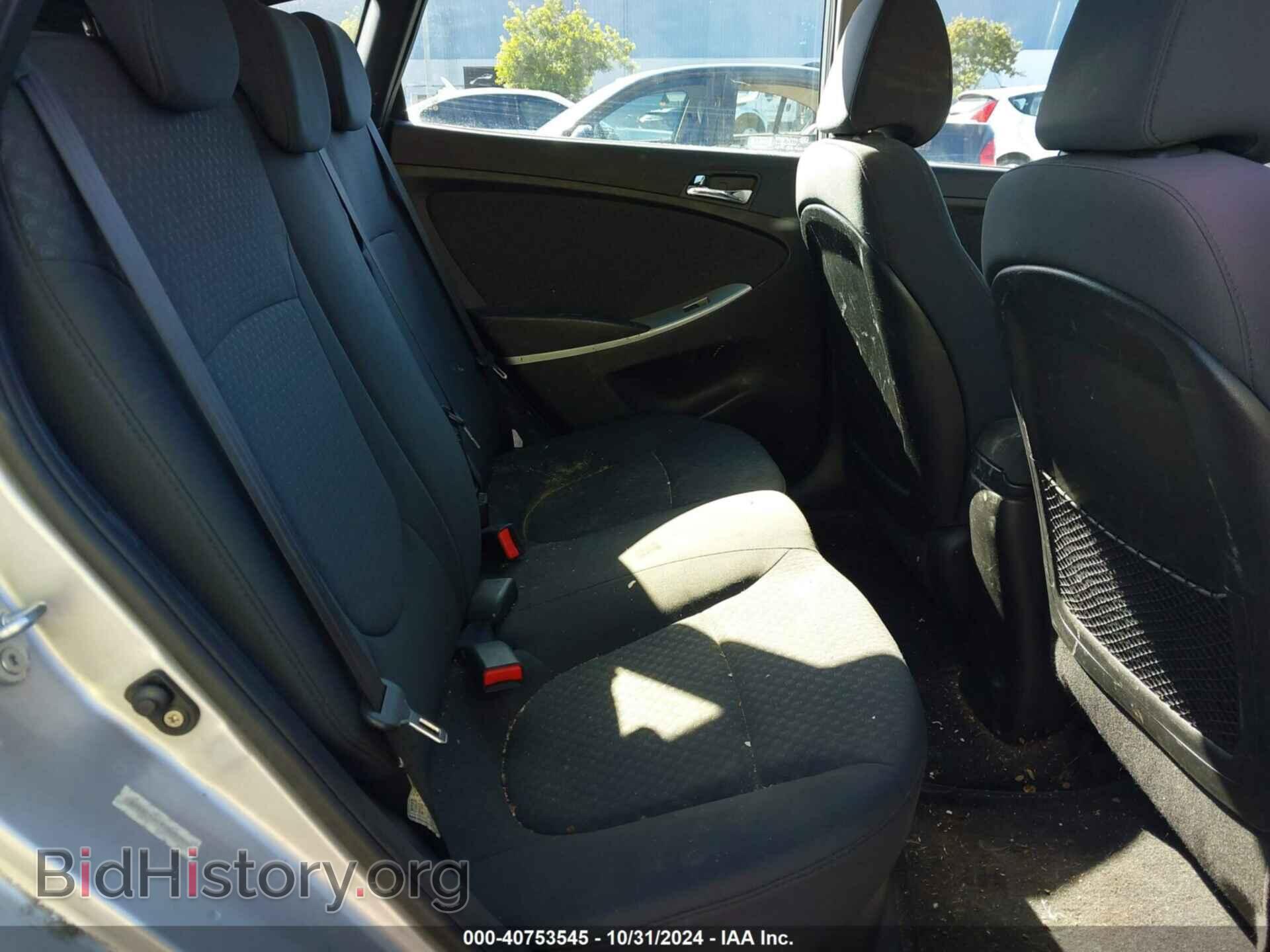2012 HYUNDAI ACCENT - VIN: KMHCU5AE3CU017991 - Фото 8