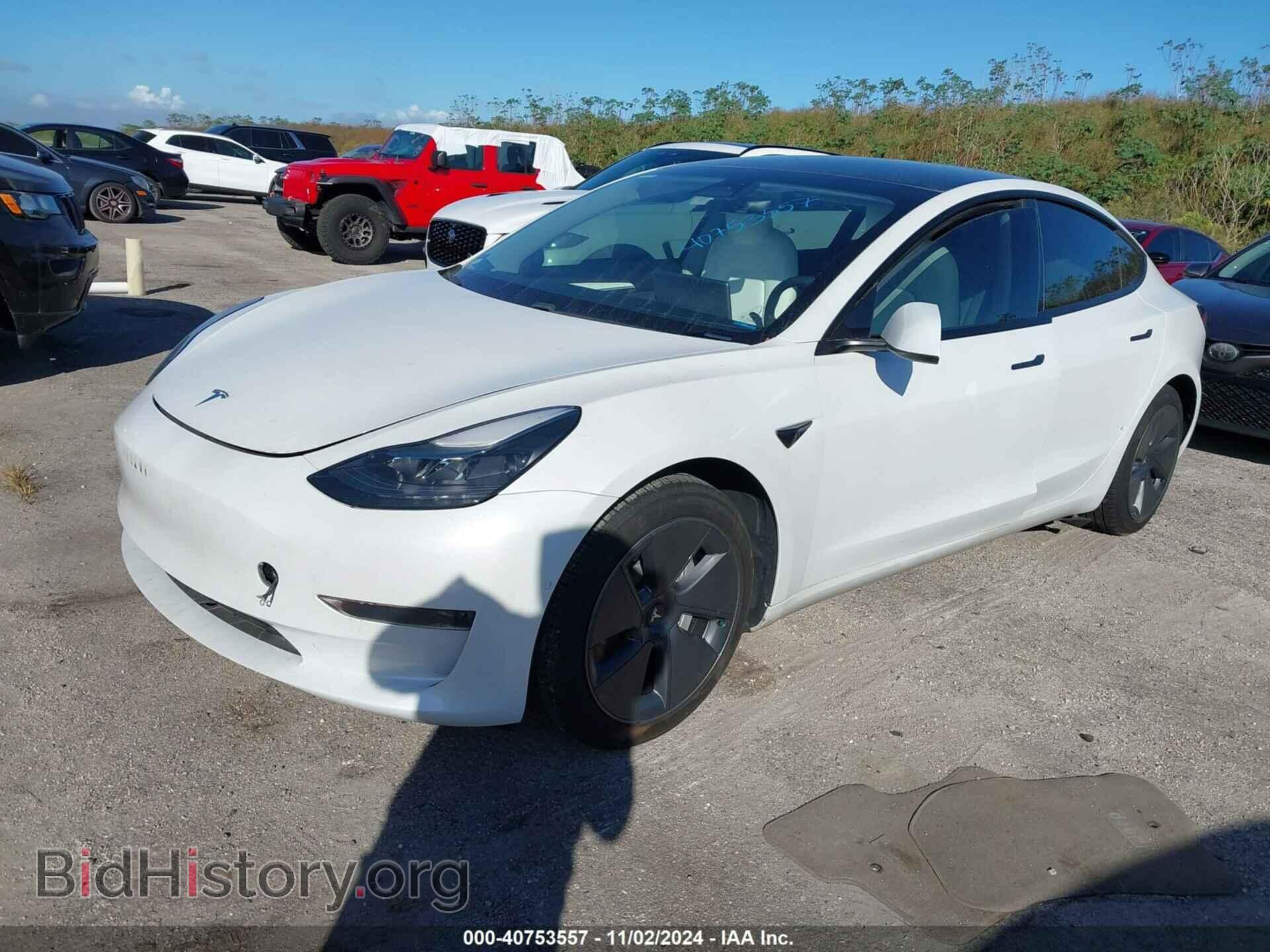 2021 TESLA MODEL 3 - VIN: 5YJ3E1EA5MF048283 - Фото 2