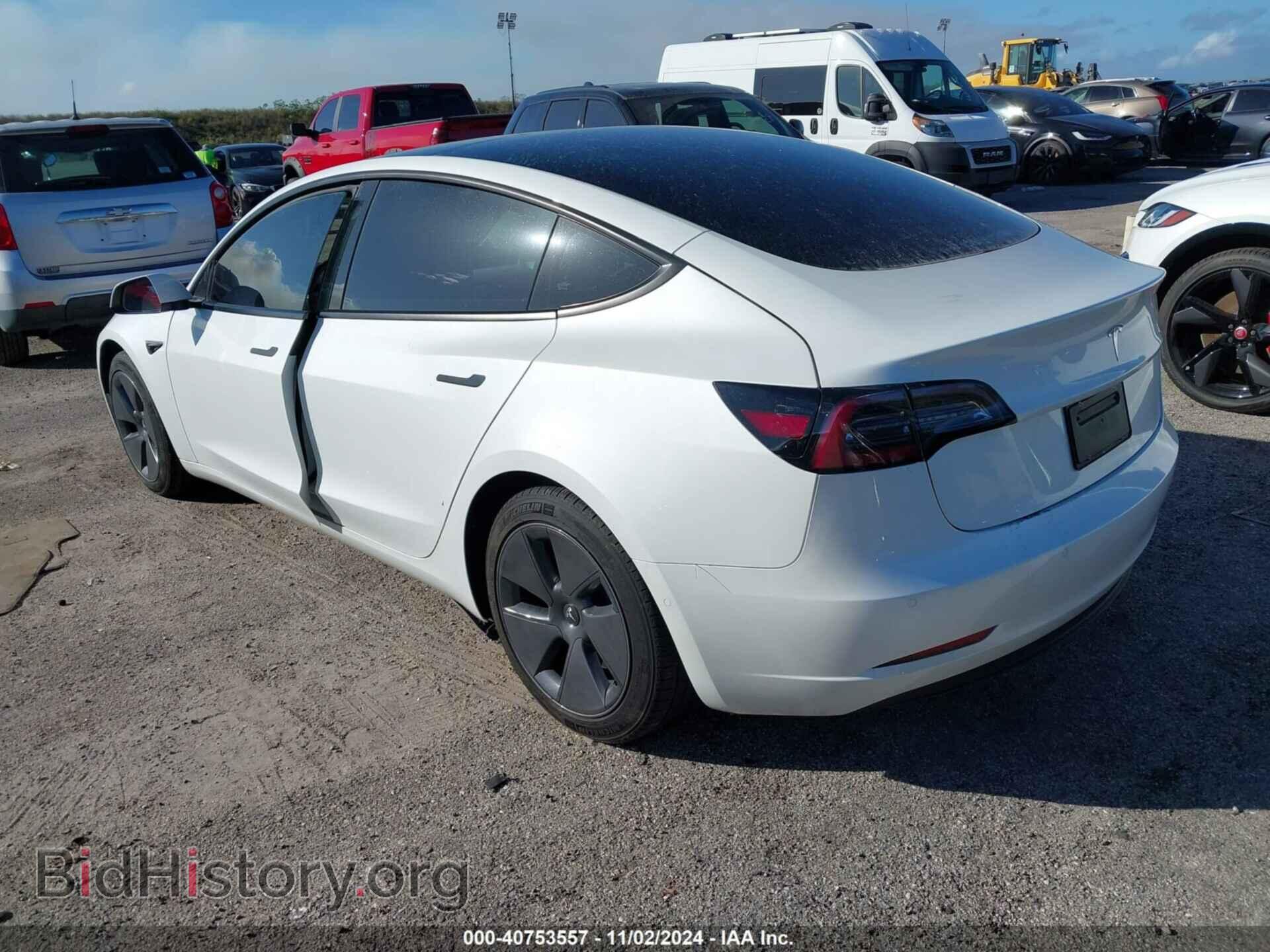 2021 TESLA MODEL 3 - VIN: 5YJ3E1EA5MF048283 - Фото 3