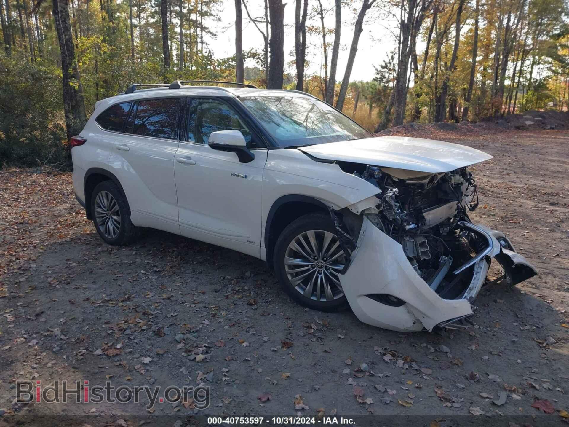 Photo 5TDEBRCH6MS024425 - TOYOTA HIGHLANDER 2021