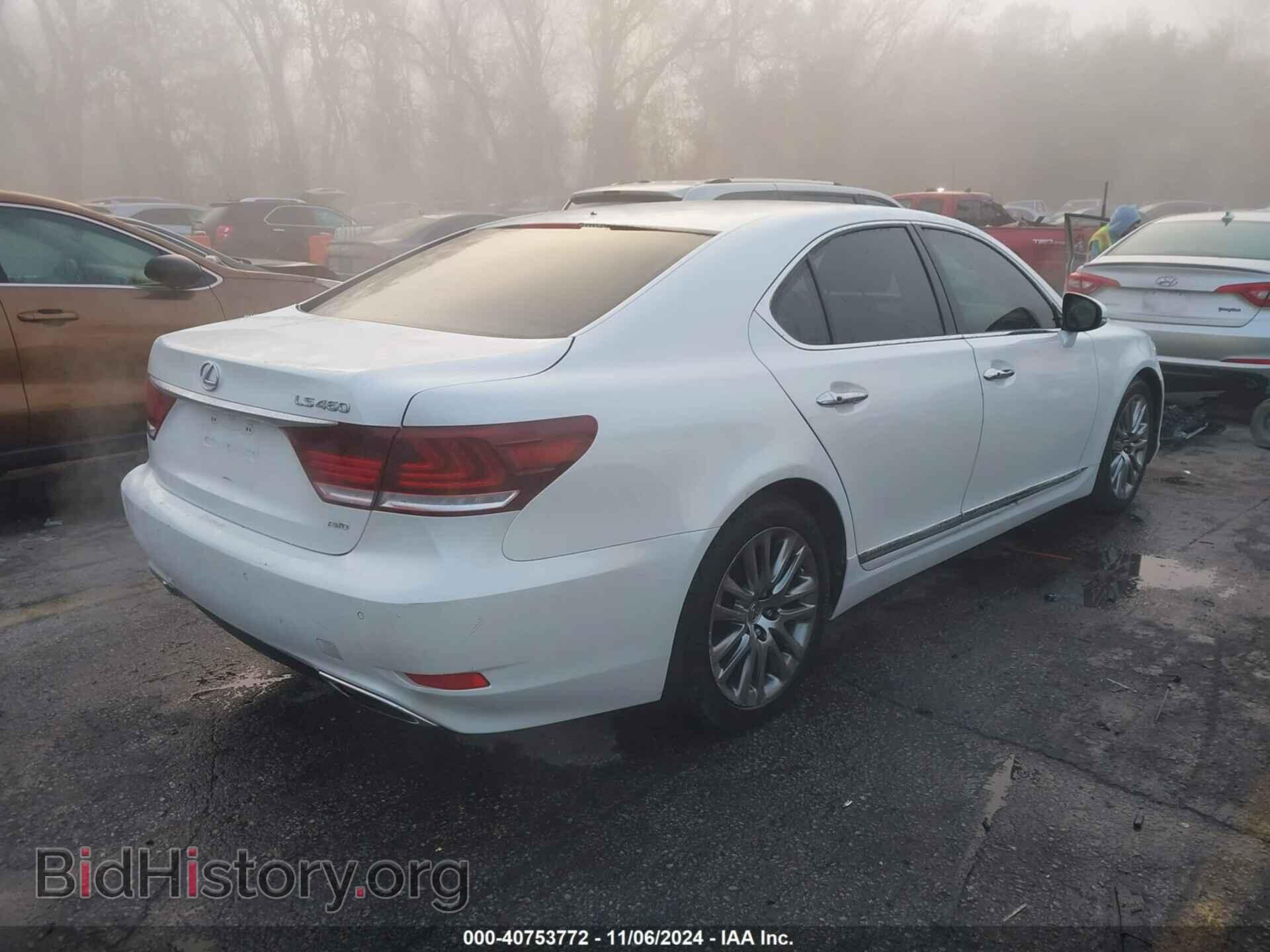 2013 LEXUS LS 460 - VIN: JTHCL5EF2D5017565 - Фото 4