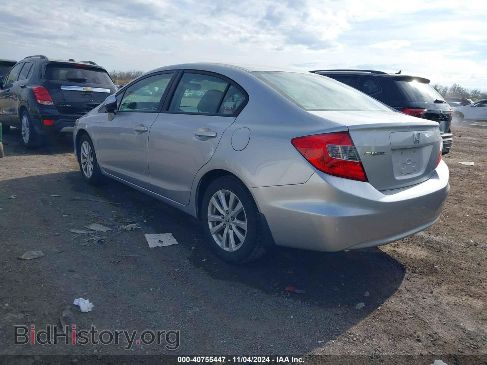 2012 HONDA CIVIC - VIN: 19XFB2F9XCE022377 - Фото 3