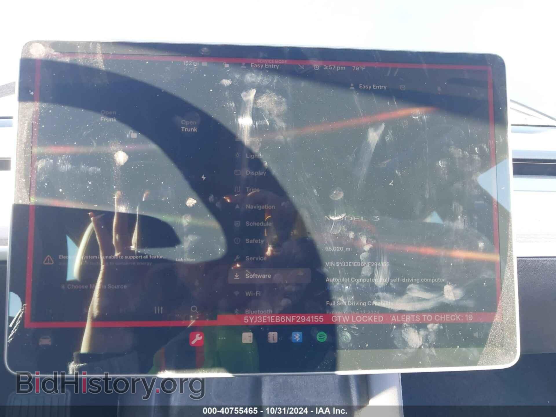 2022 TESLA MODEL 3 - VIN: 5YJ3E1EB6NF294155 - Фото 17