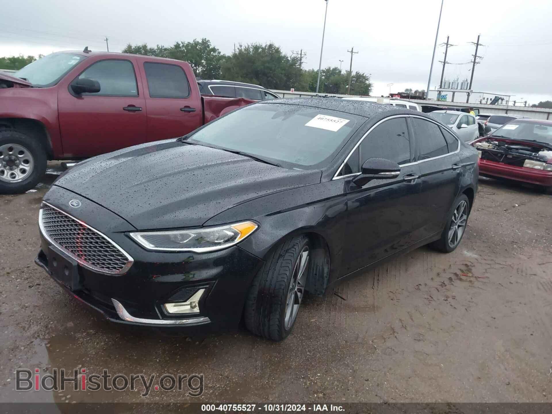 2019 FORD FUSION - VIN: 3FA6P0D92KR121698 - Photo 2