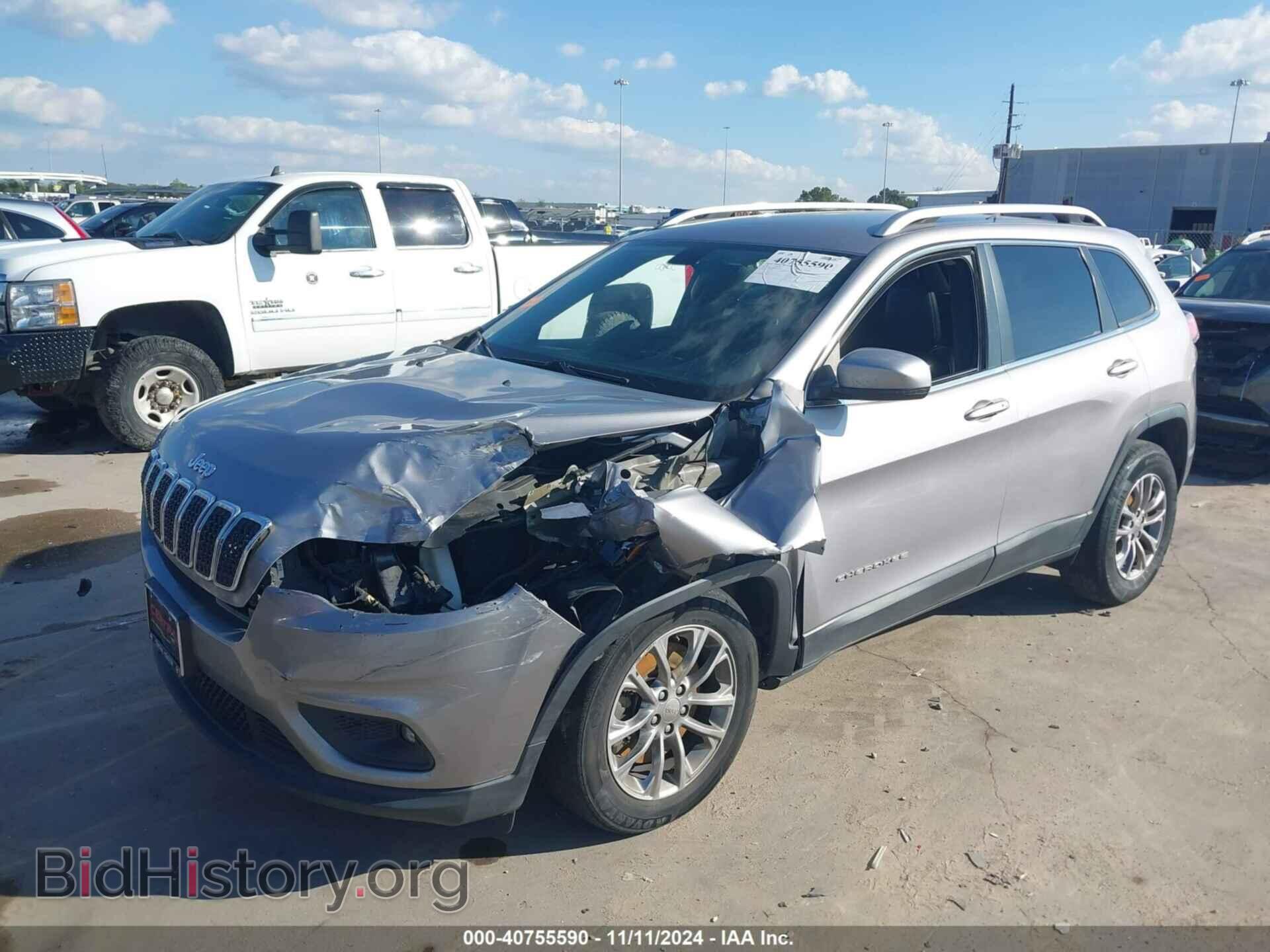 2019 JEEP CHEROKEE - VIN: 1C4PJLLBXKD266910 - Фото 2