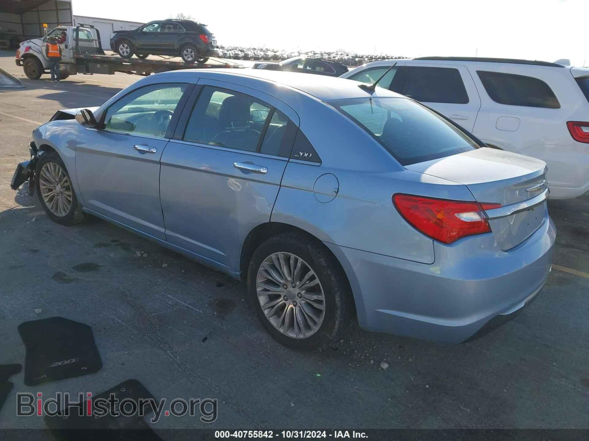 2012 CHRYSLER 200 - VIN: 1C3CCBCB3CN306487 - Фото 3