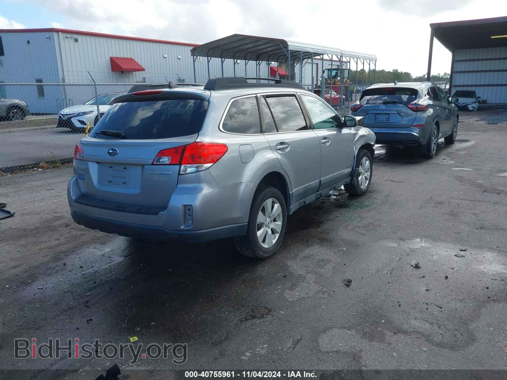 2011 SUBARU OUTBACK - VIN: 4S4BRBKC1B3437245 - Фото 4