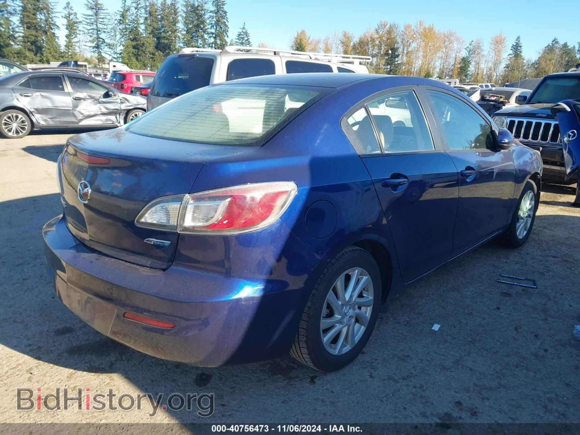2012 MAZDA MAZDA3 - VIN: JM1BL1V87C1649703 - Фото 4