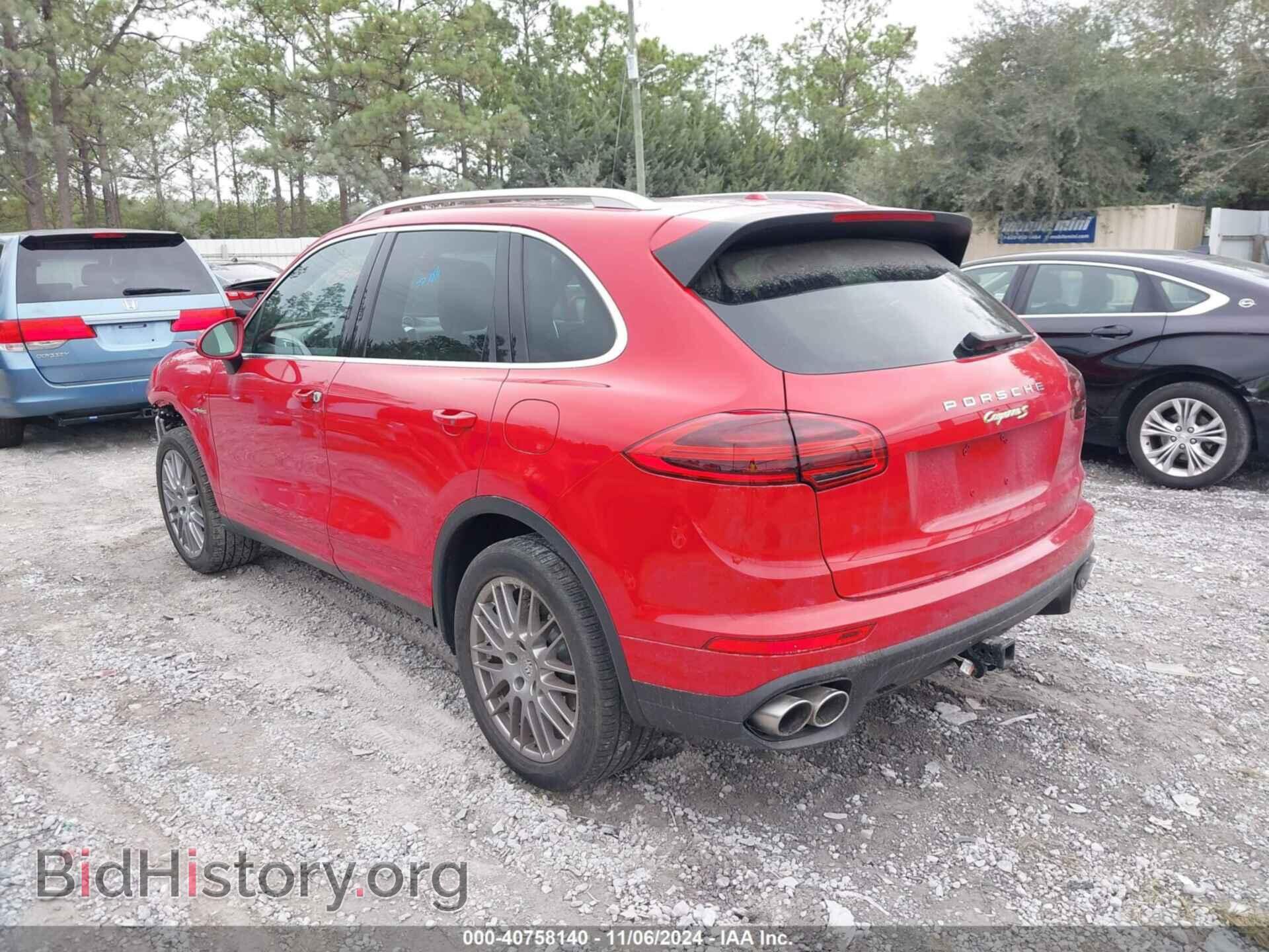 2016 PORSCHE CAYENNE E-HYBRID - VIN: WP1AE2A23GLA58838 - Фото 3