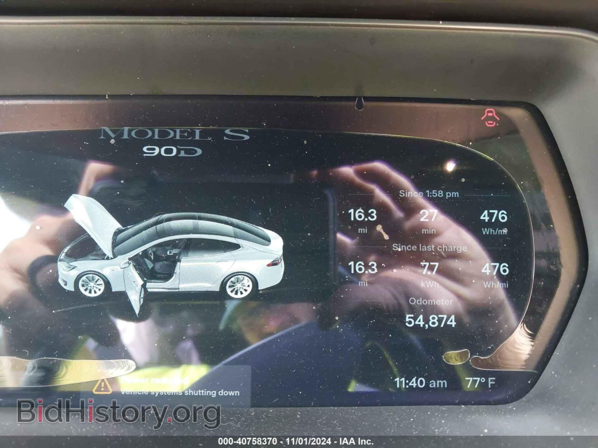 2015 TESLA MODEL S - VIN: 5YJSA1E21FF119045 - Фото 7