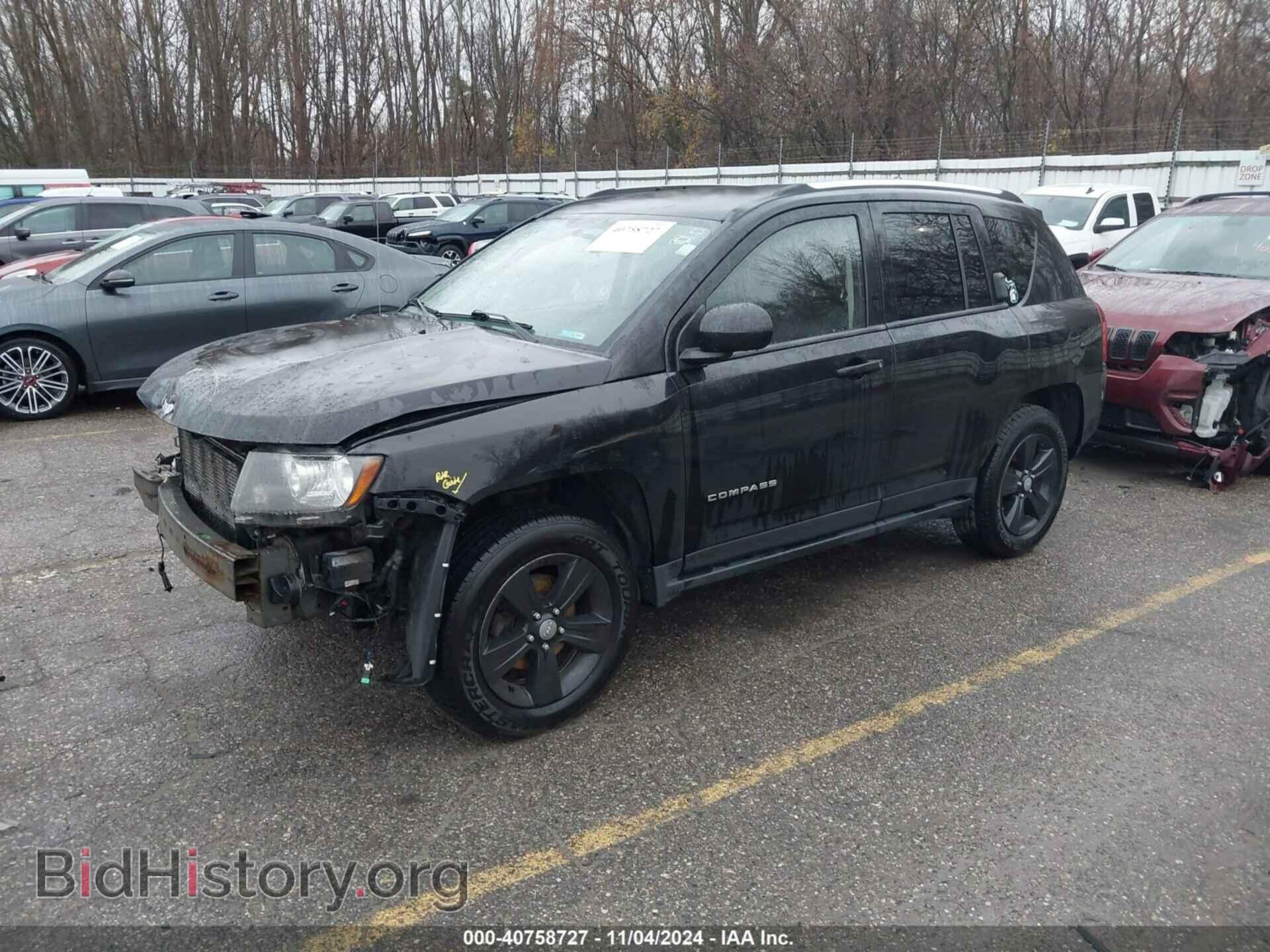 2015 JEEP COMPASS - VIN: 1C4NJDAB9FD101081 - Фото 2