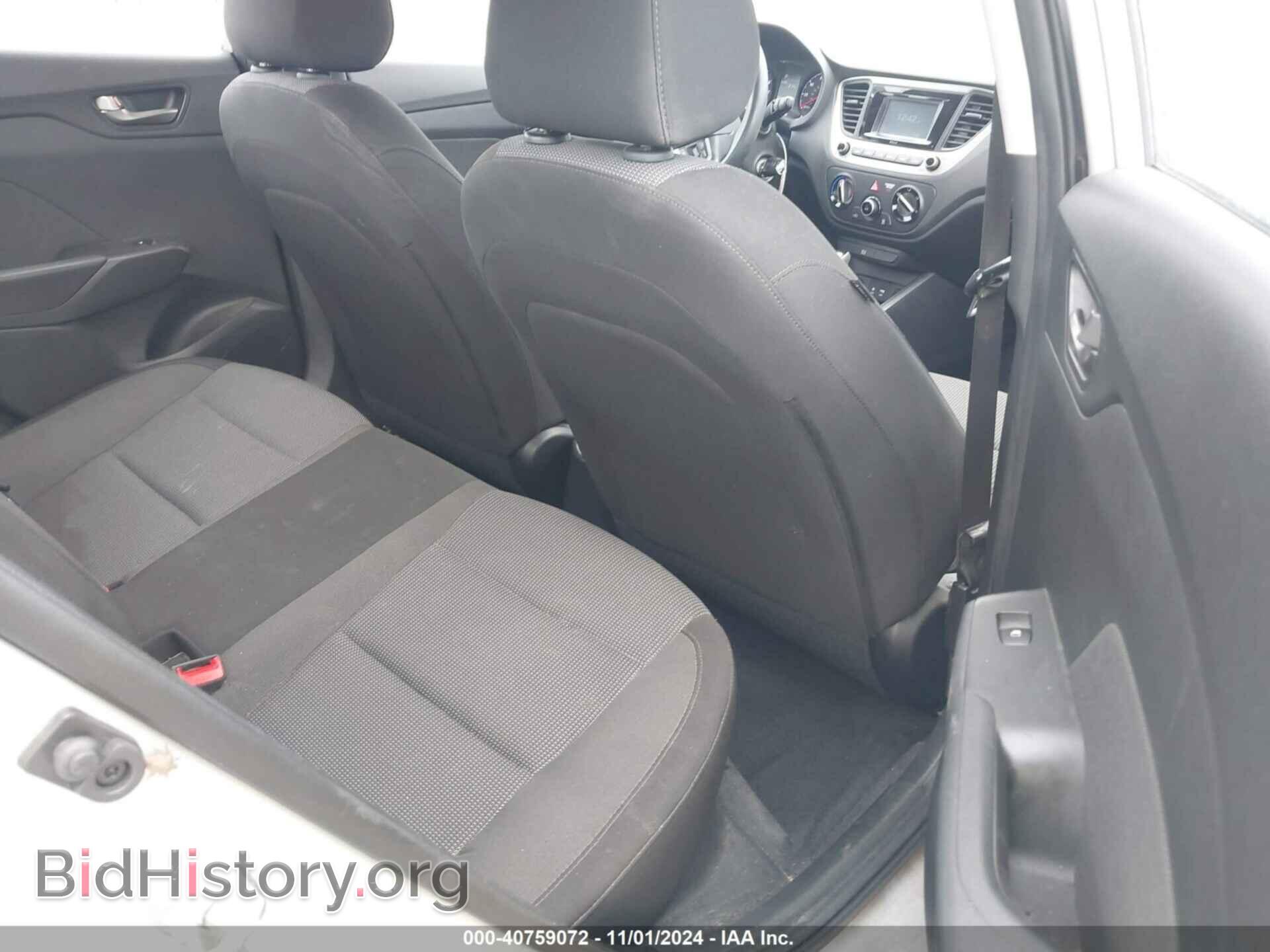 2019 HYUNDAI ACCENT - VIN: 3KPC24A36KE062505 - Фото 8