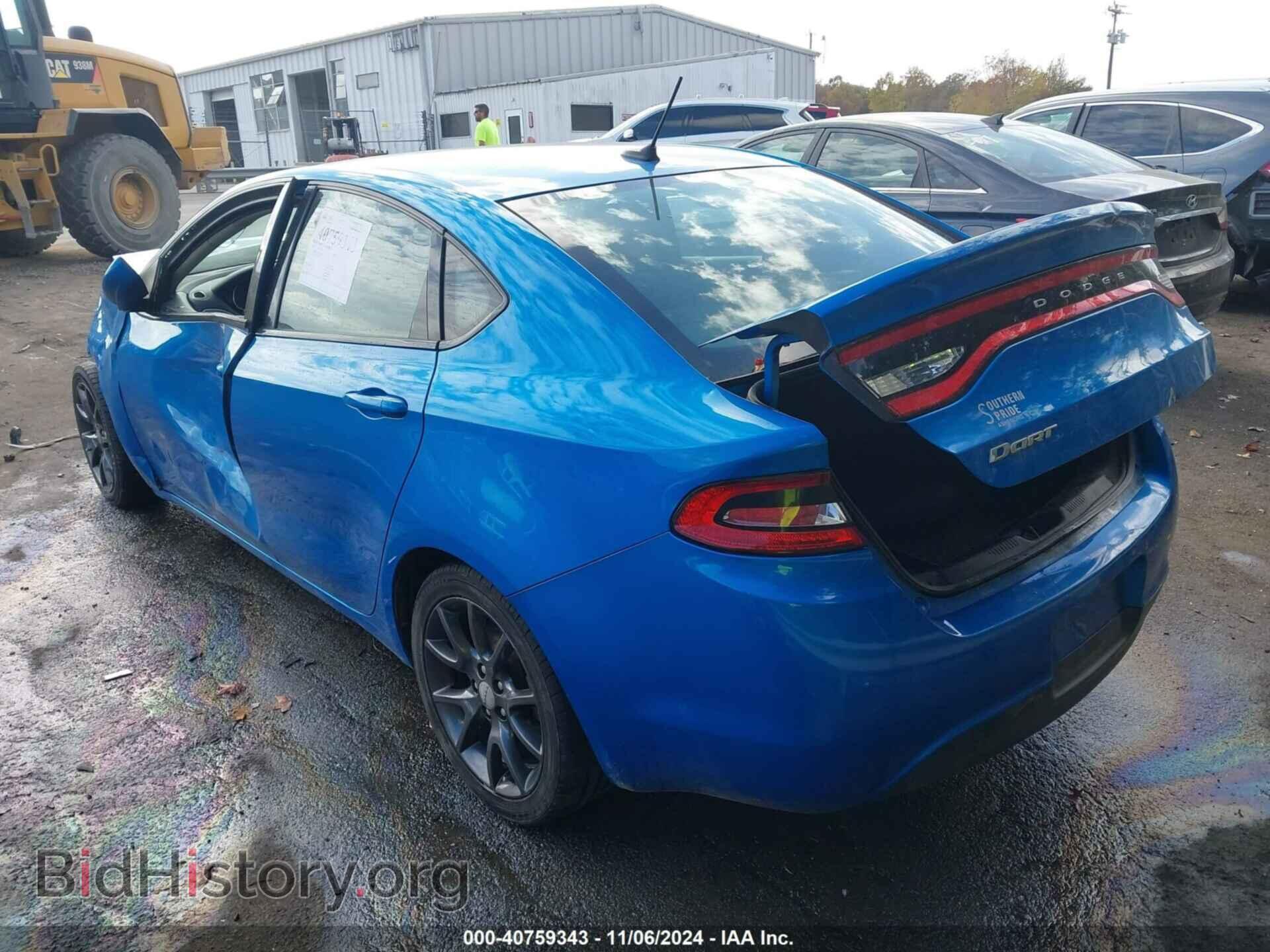2016 DODGE DART - VIN: 1C3CDFAA7GD606849 - Фото 3