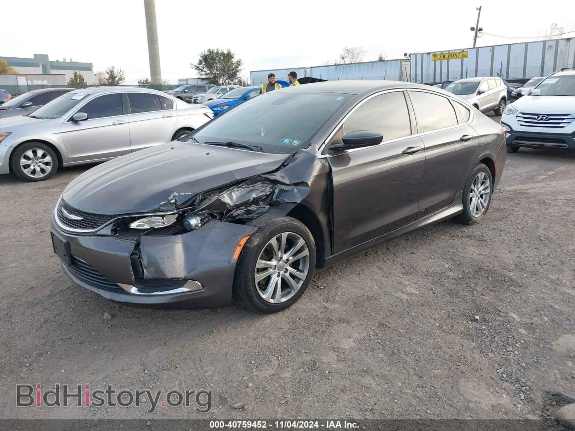 2016 CHRYSLER 200 - VIN: 1C3CCCAB0GN149337 - Фото 2