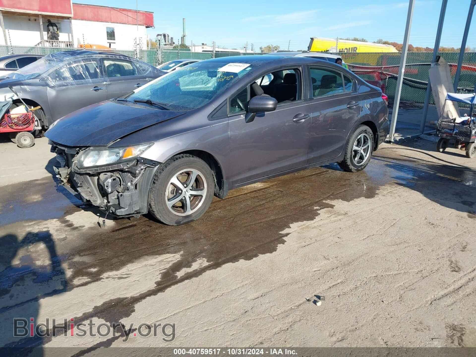2015 HONDA CIVIC - VIN: 19XFB2F75FE036707 - Фото 2