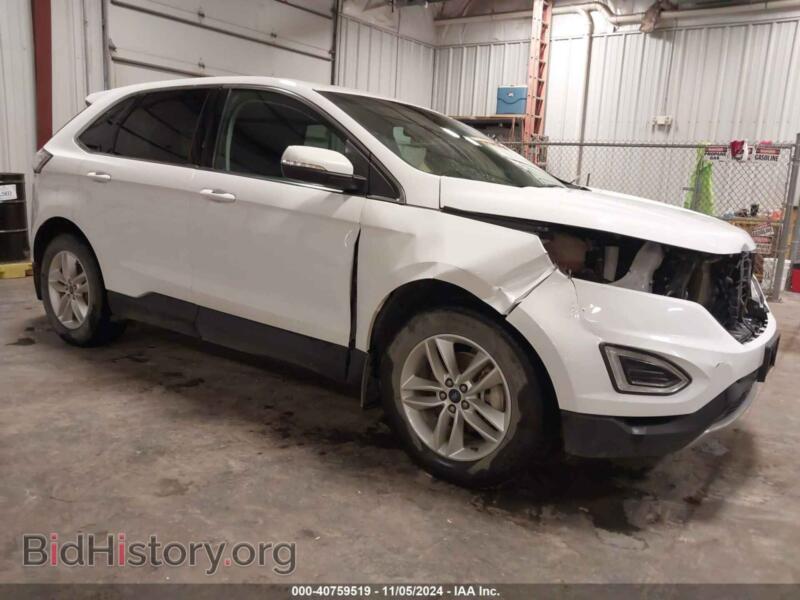 2015 Ford EDGE SEL (VIN 2FMTK3J95FBC23479) — photo 1 of 17, IAAI, damage: front end
