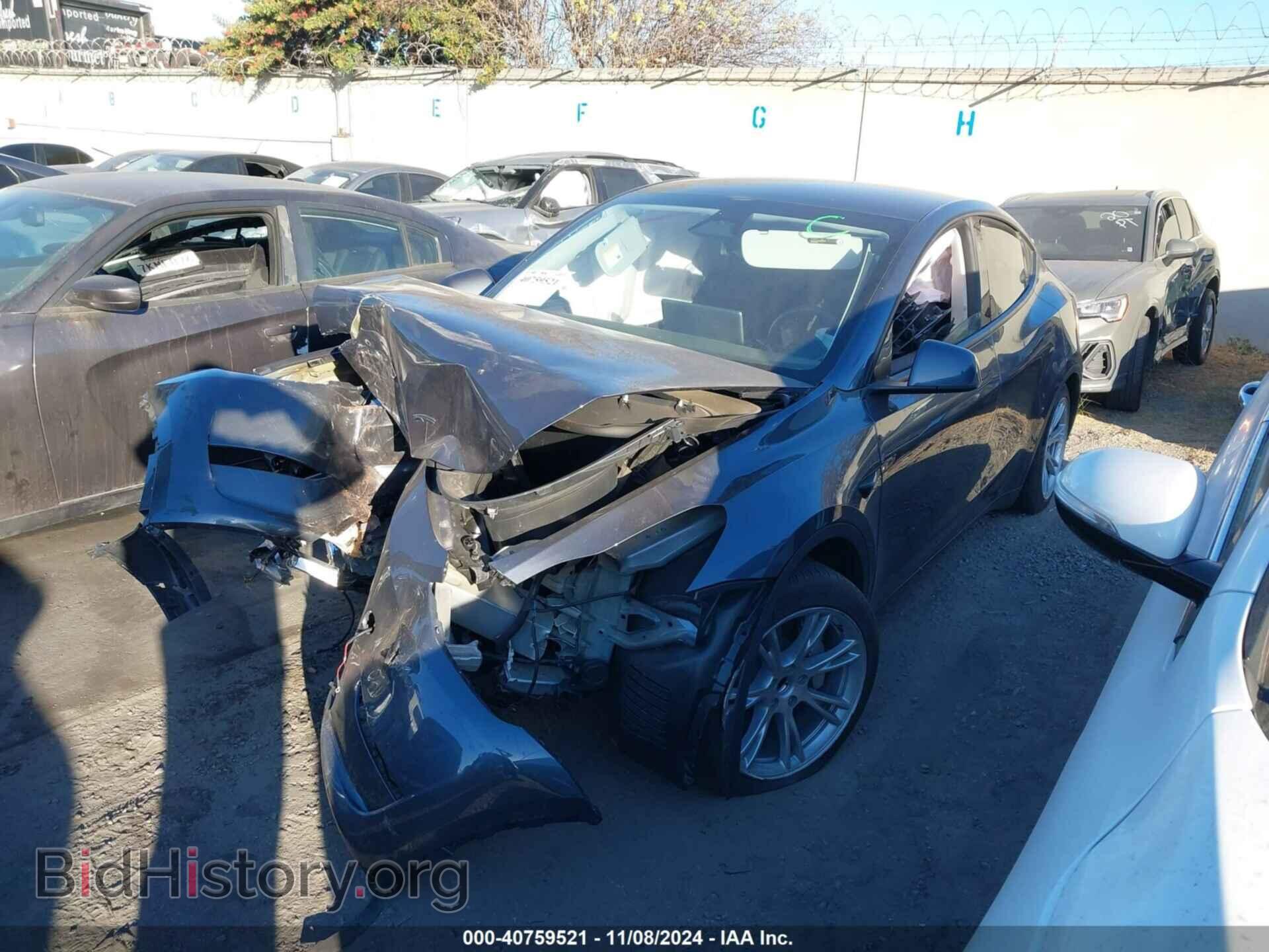 2023 TESLA MODEL Y - VIN: 7SAYGDED6PF946037 - Фото 2