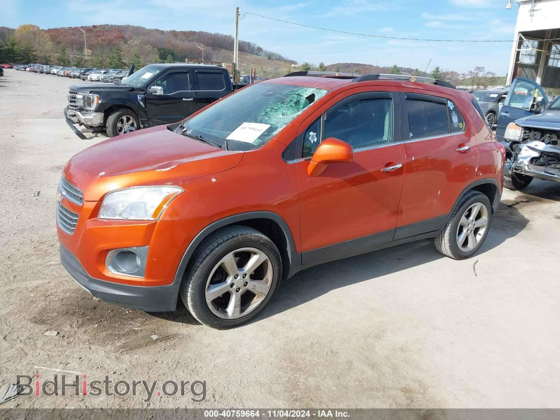 2016 CHEVROLET TRAX - VIN: KL7CJRSB2GB662588 - Фото 2