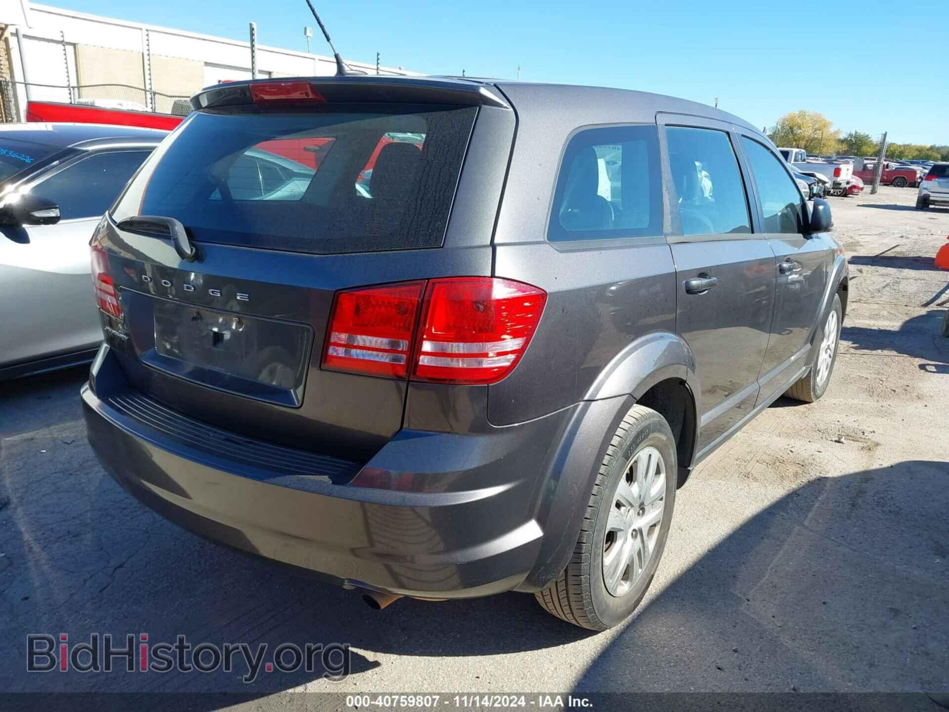 2015 DODGE JOURNEY - VIN: 3C4PDCAB3FT605761 - Фото 4