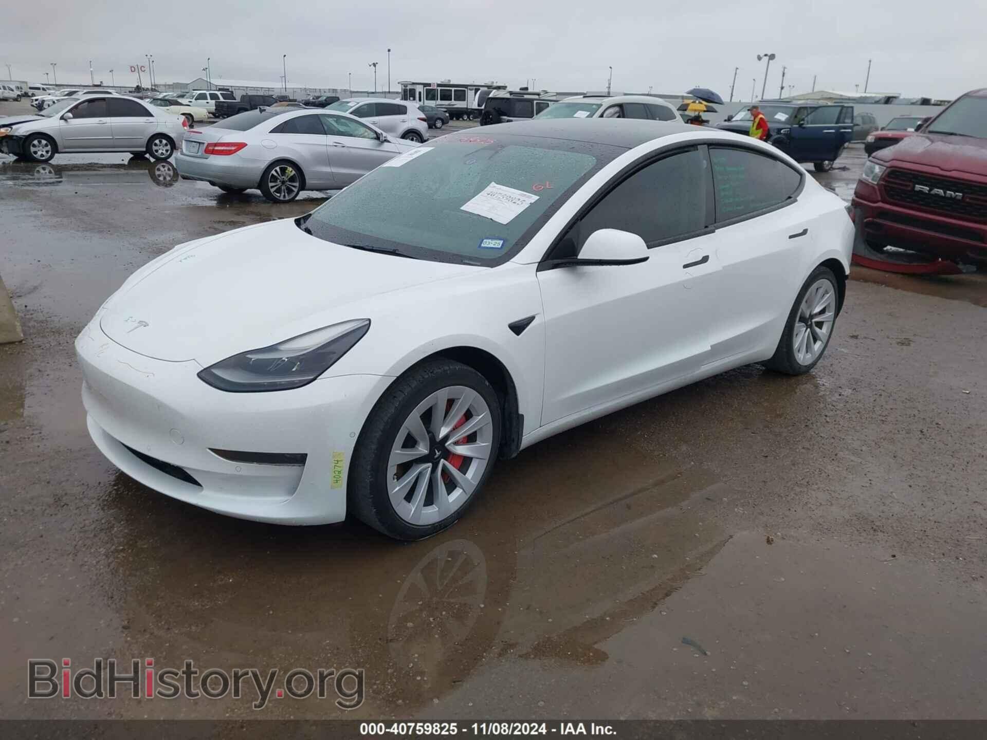 2021 TESLA MODEL 3 - VIN: 5YJ3E1EA7MF096643 - Фото 2