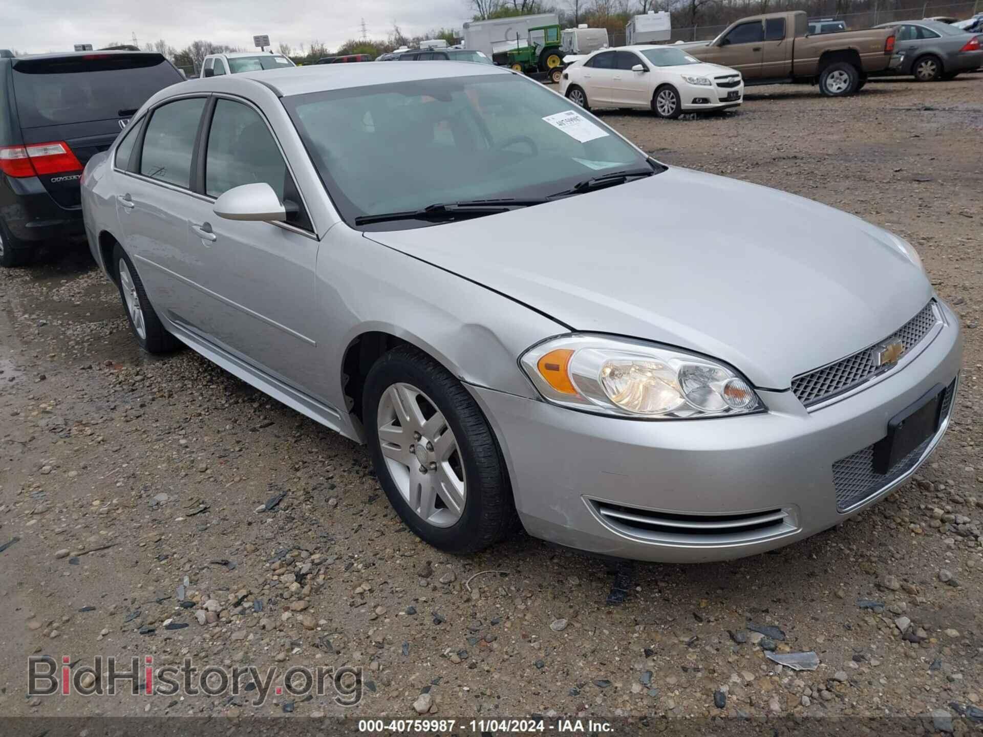 Фотография 2G1WG5E39C1256046 - CHEVROLET IMPALA 2012