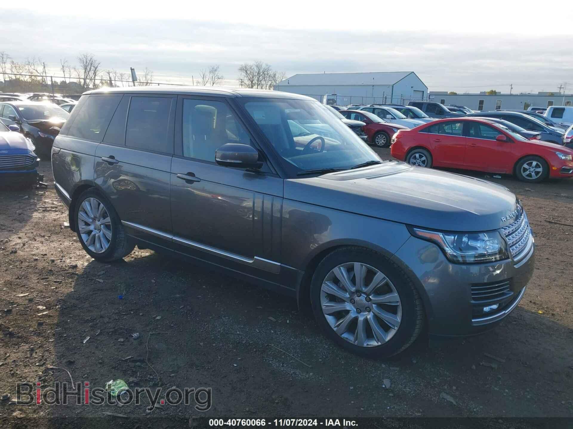 Photo SALGS2TF1FA208680 - LAND ROVER RANGE ROVER 2015