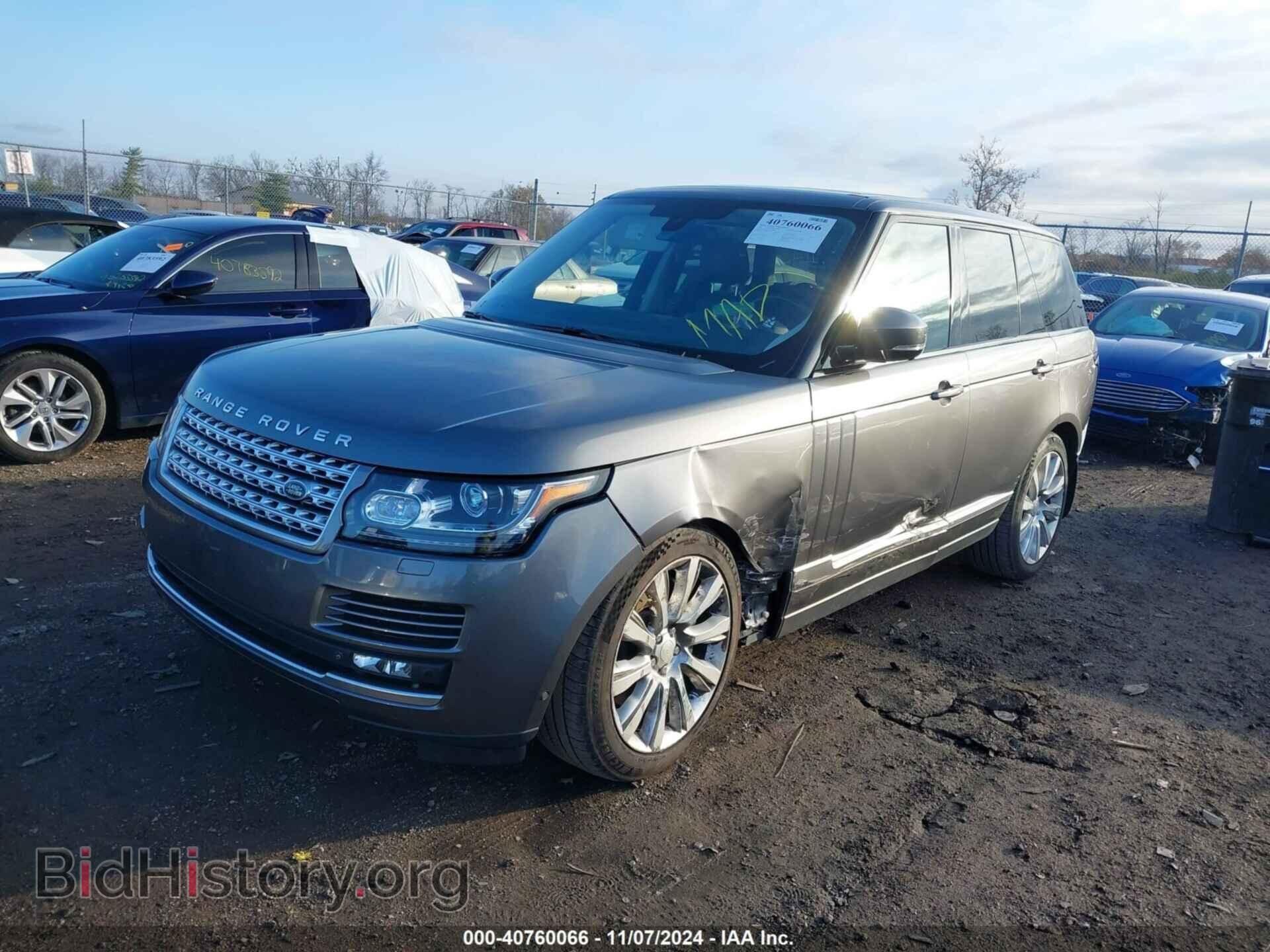 2015 LAND ROVER RANGE ROVER - VIN: SALGS2TF1FA208680 - Фото 2