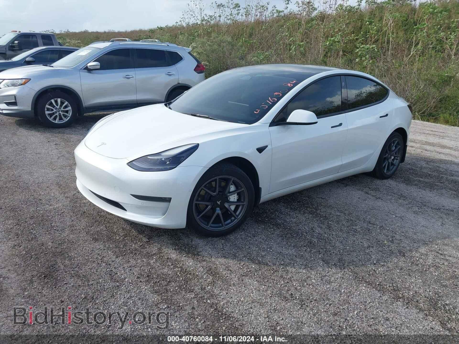 2022 TESLA MODEL 3 - VIN: 5YJ3E1EB9NF310011 - Фото 2