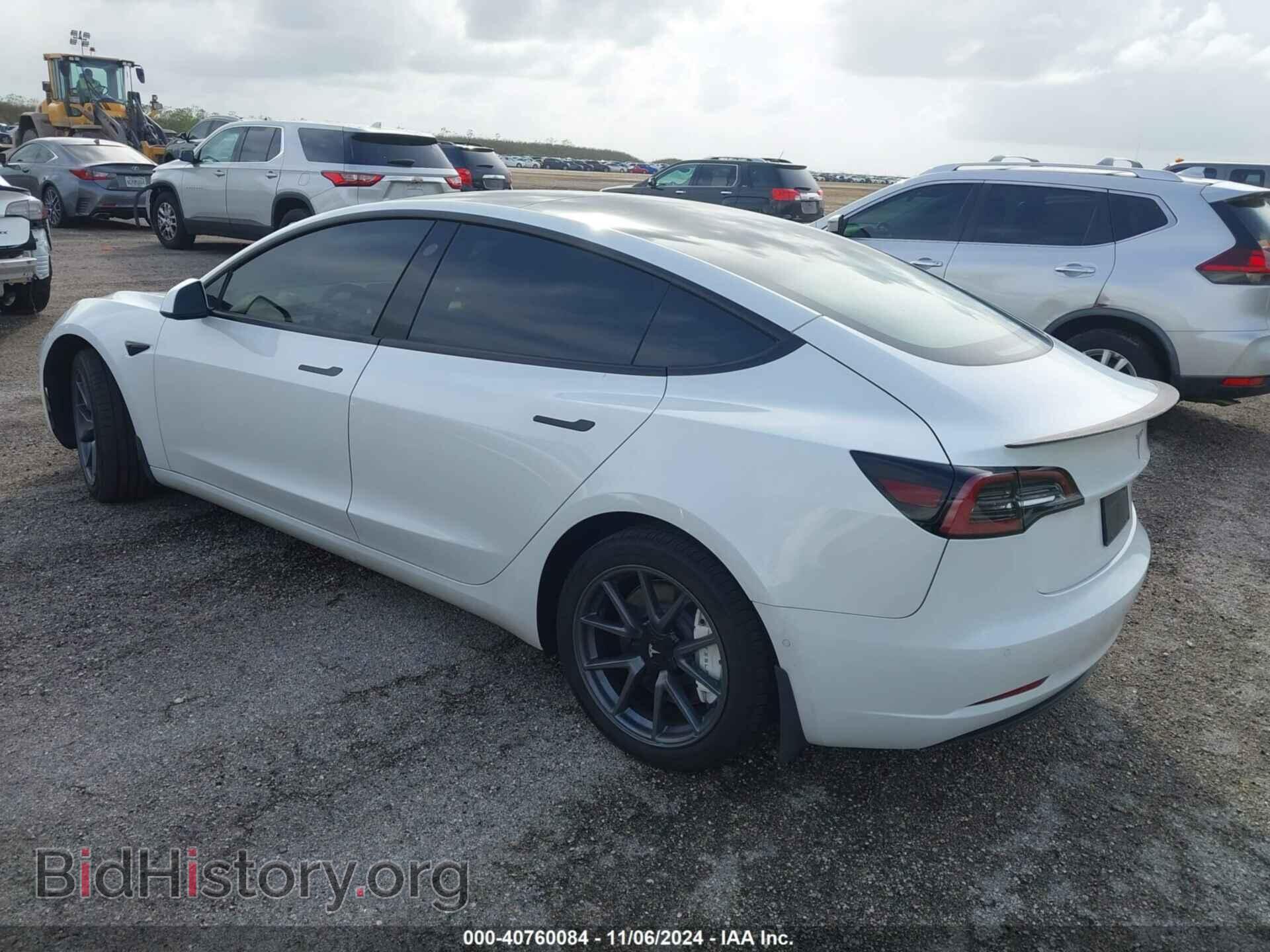2022 TESLA MODEL 3 - VIN: 5YJ3E1EB9NF310011 - Фото 3