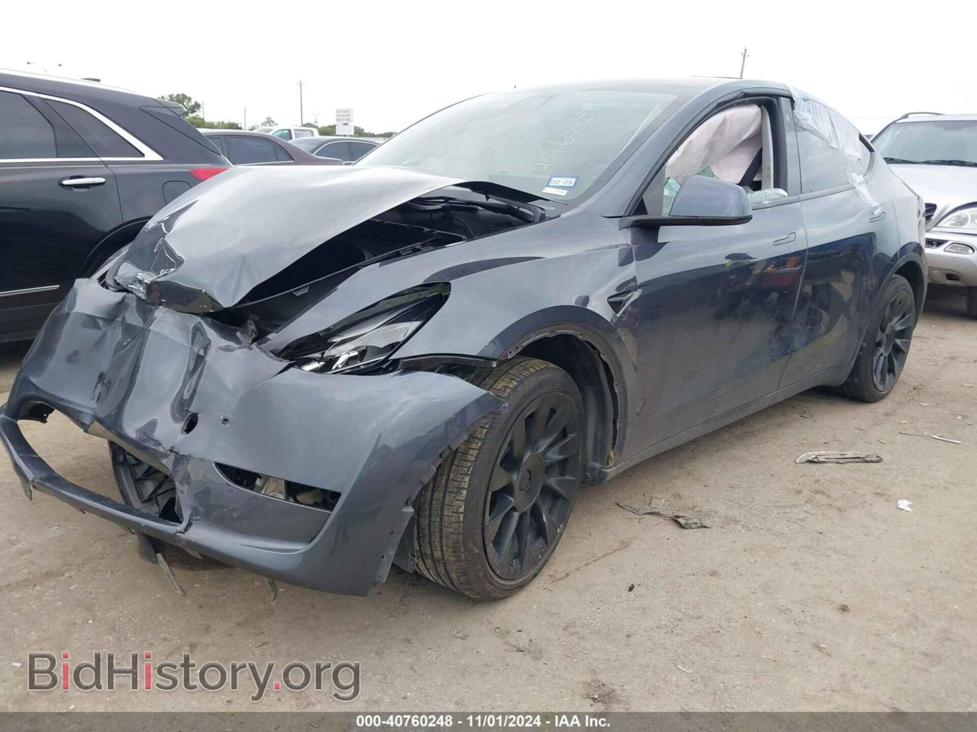 2023 TESLA MODEL Y - VIN: 7SAYGAEE6PF630077 - Фото 2