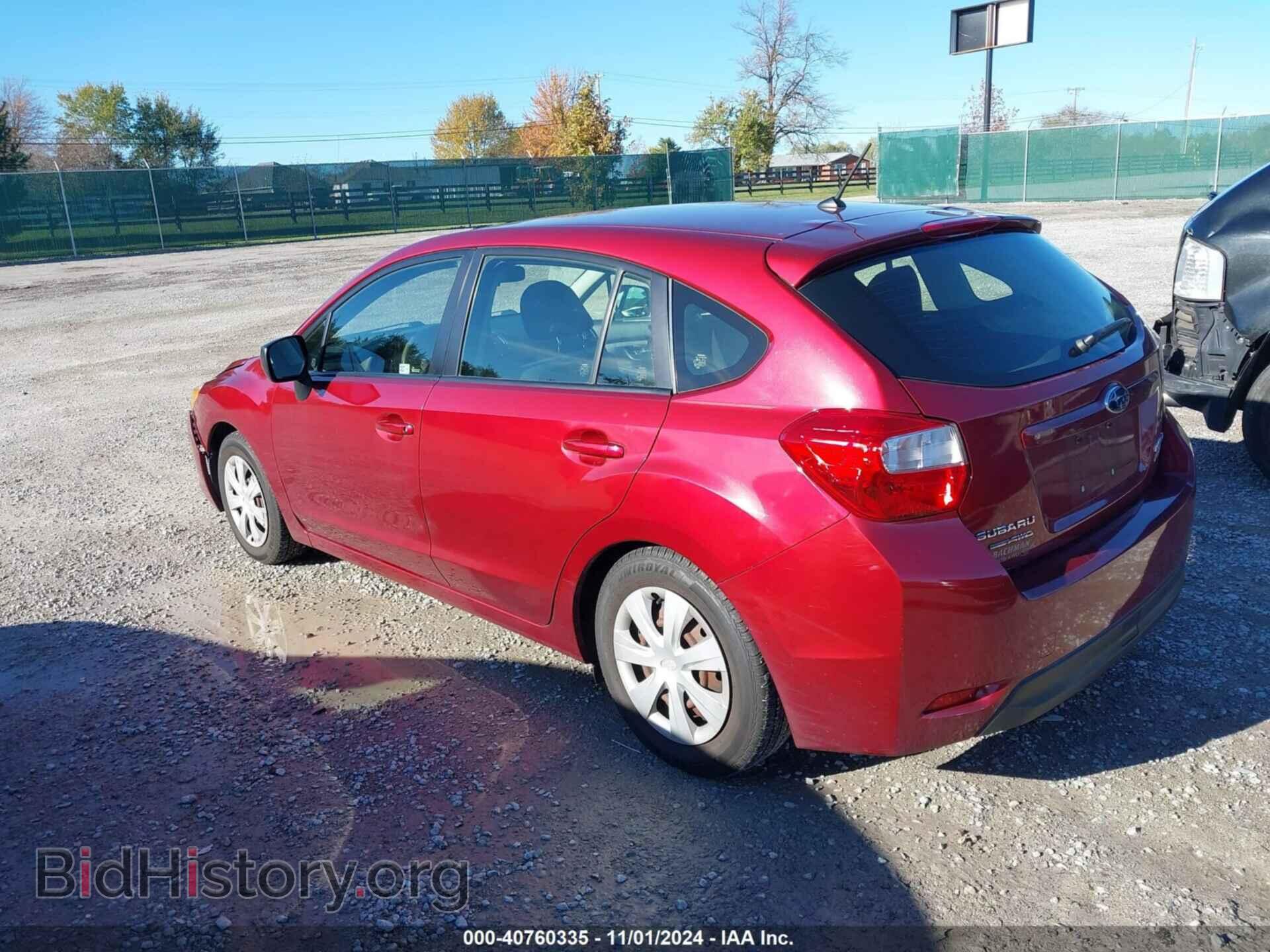 2014 SUBARU IMPREZA - VIN: JF1GPAA67EH327139 - Фото 3
