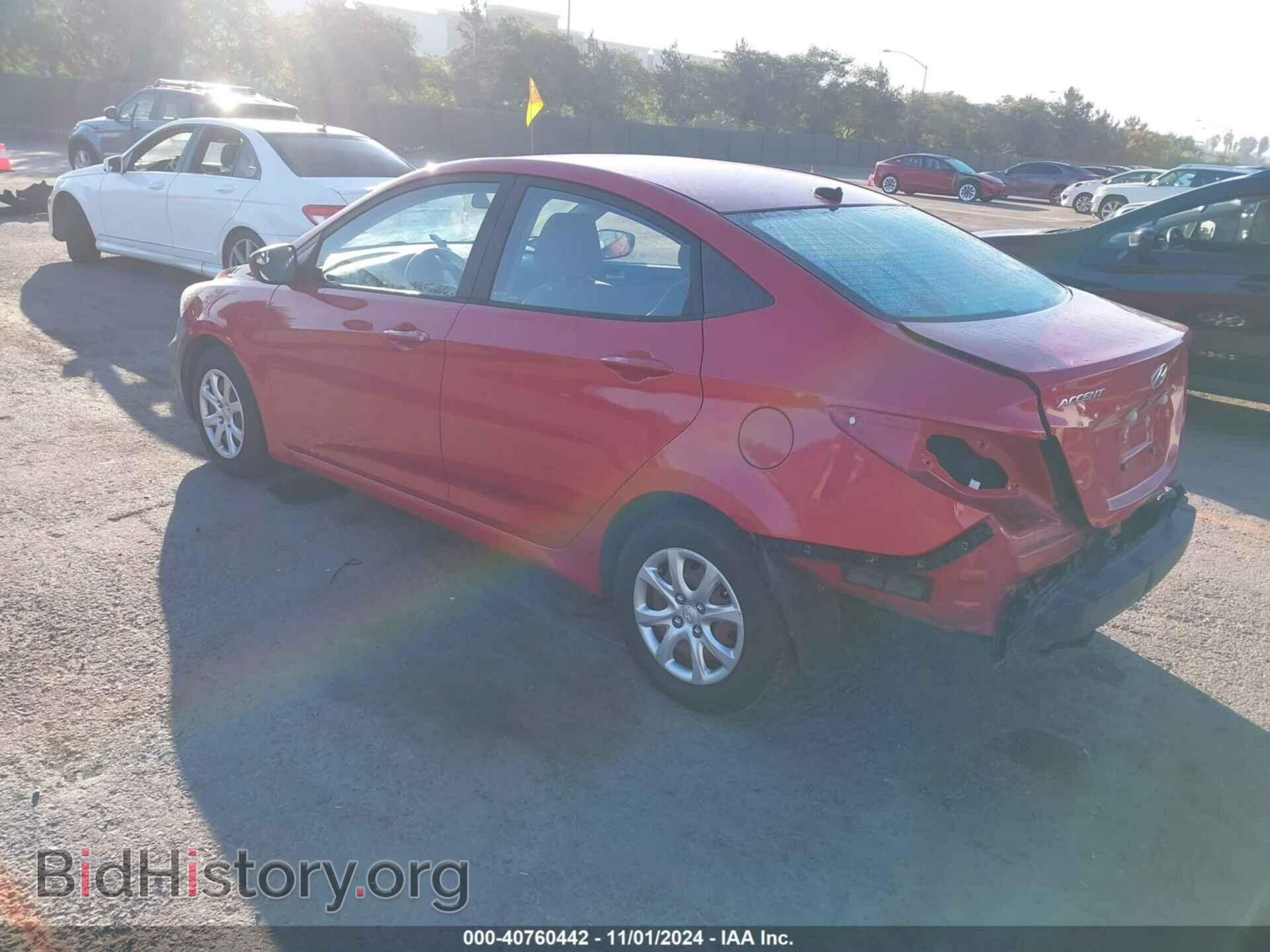2014 HYUNDAI ACCENT - VIN: KMHCT4AE9EU759747 - Фото 3