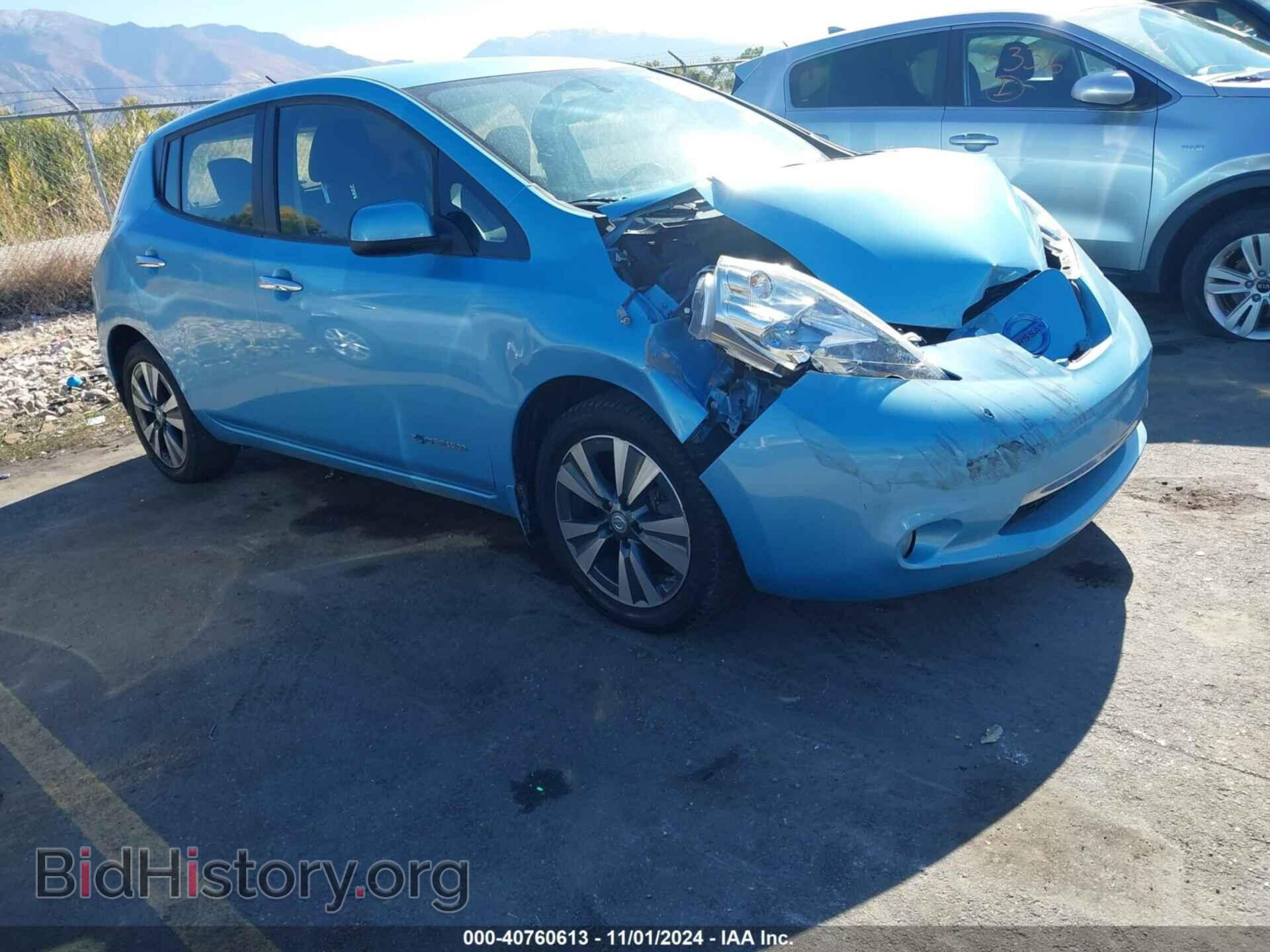 Photo 1N4AZ0CP6FC330077 - NISSAN LEAF 2015