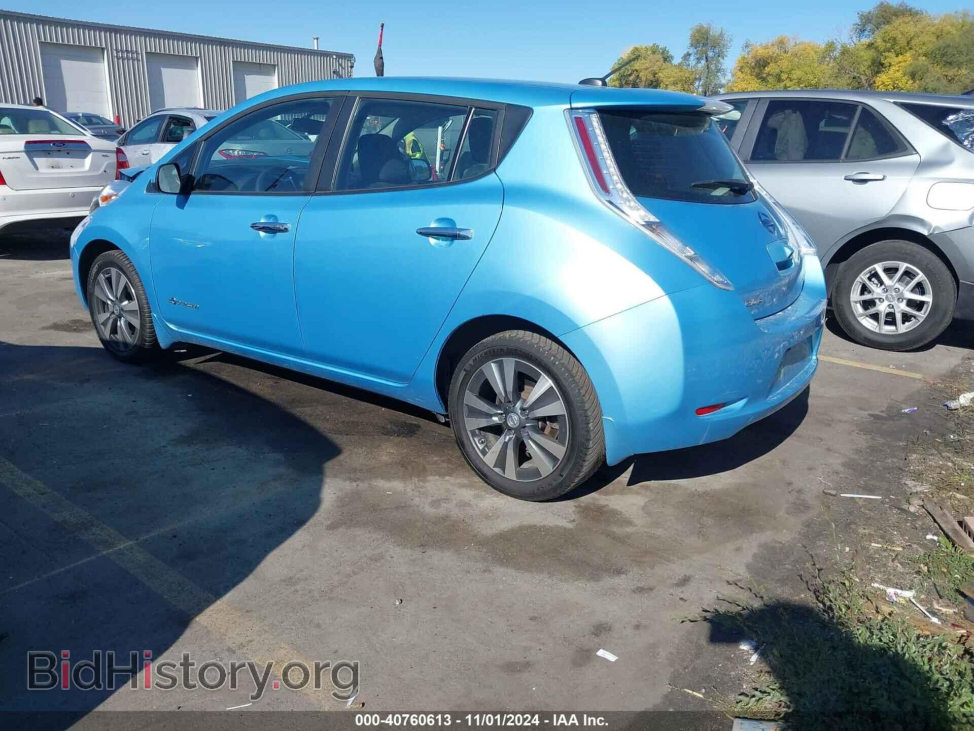 2015 NISSAN LEAF - VIN: 1N4AZ0CP6FC330077 - Фото 3