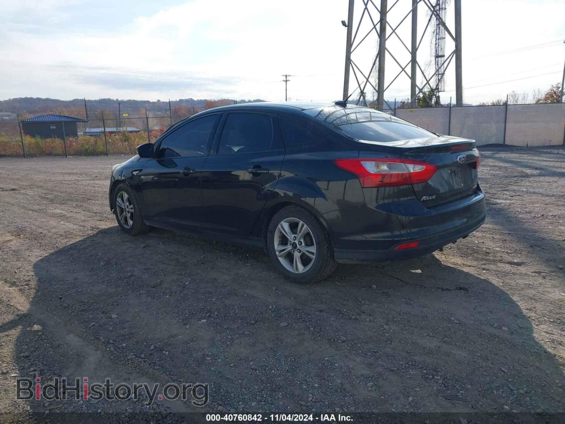 2014 FORD FOCUS - VIN: 1FADP3F26EL429372 - Фото 3