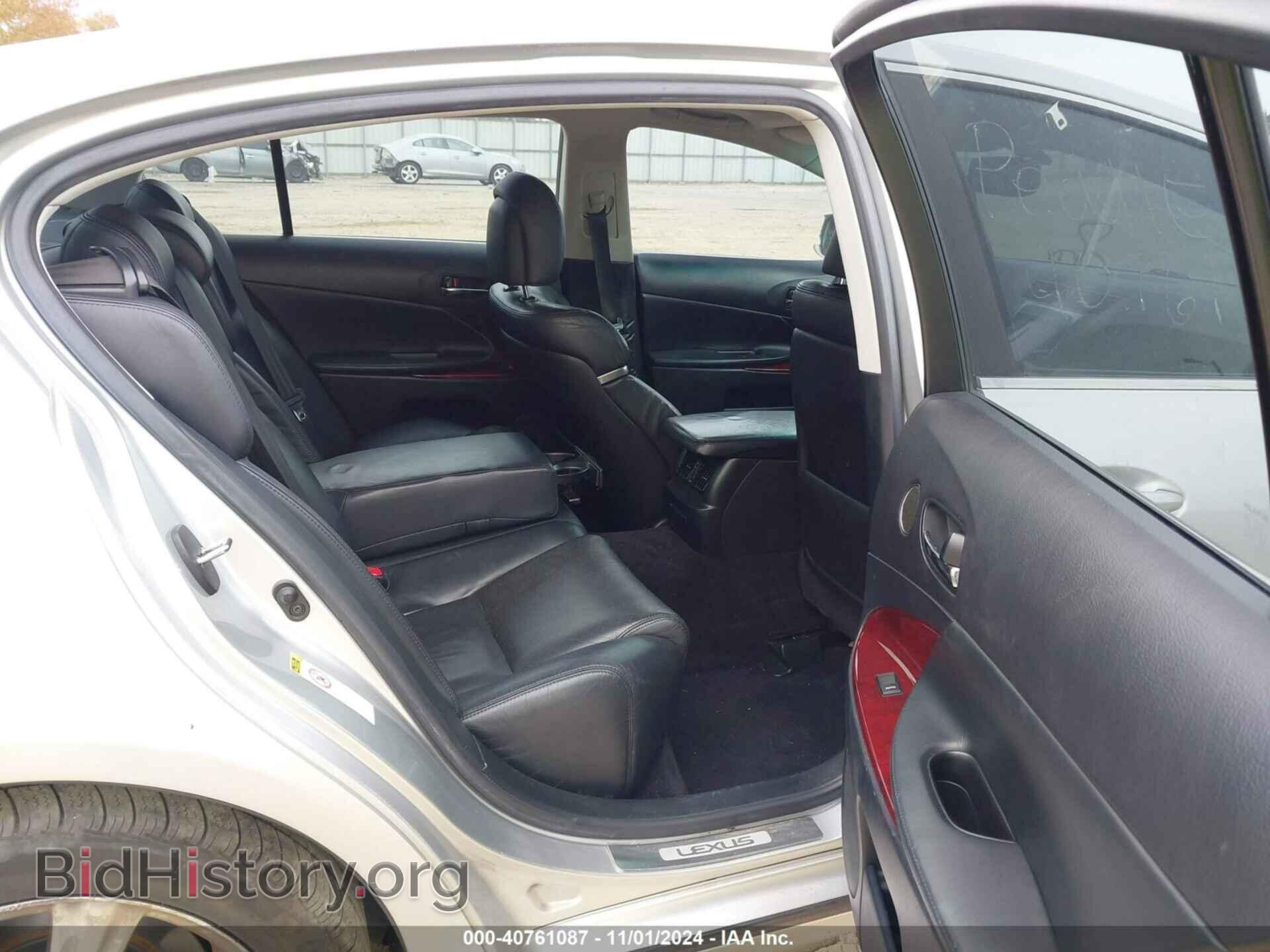 2010 LEXUS GS 350 - VIN: JTHCE1KS4A0025521 - Фото 8