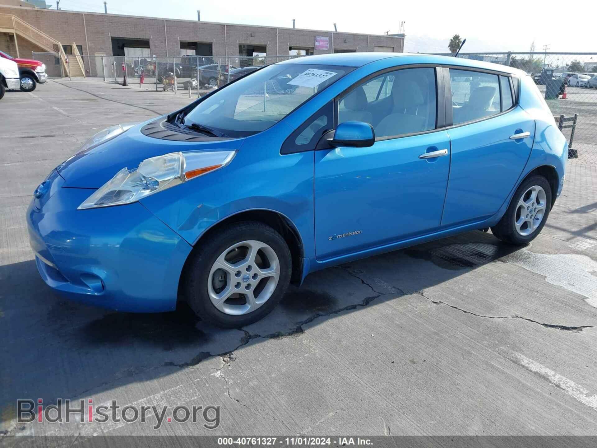 2014 NISSAN LEAF - VIN: 1N4AZ0CP0EC338075 - Фото 2