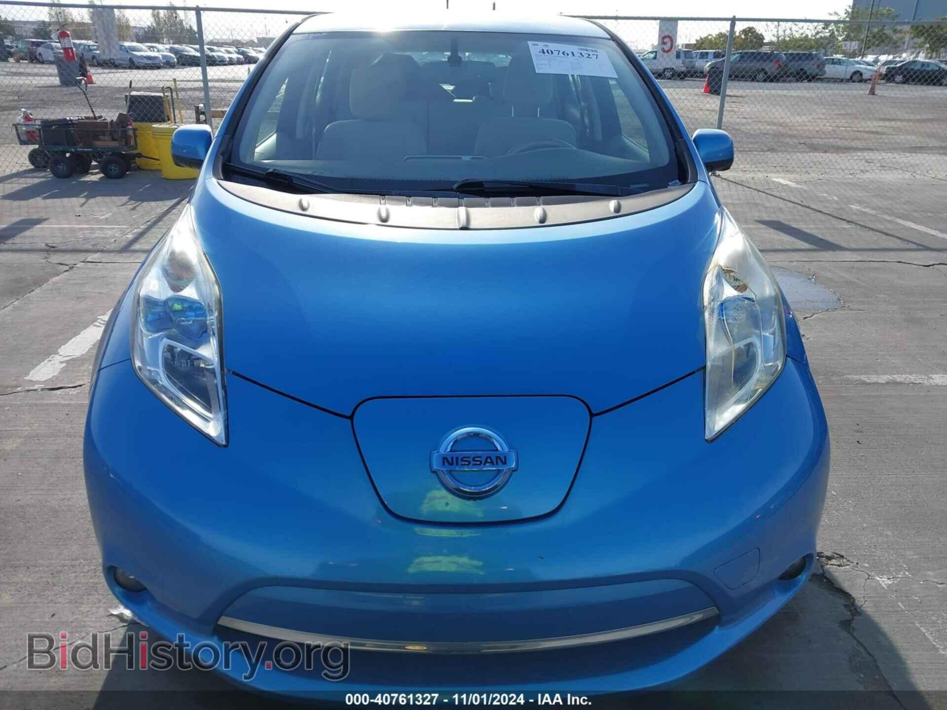 2014 NISSAN LEAF - VIN: 1N4AZ0CP0EC338075 - Фото 12