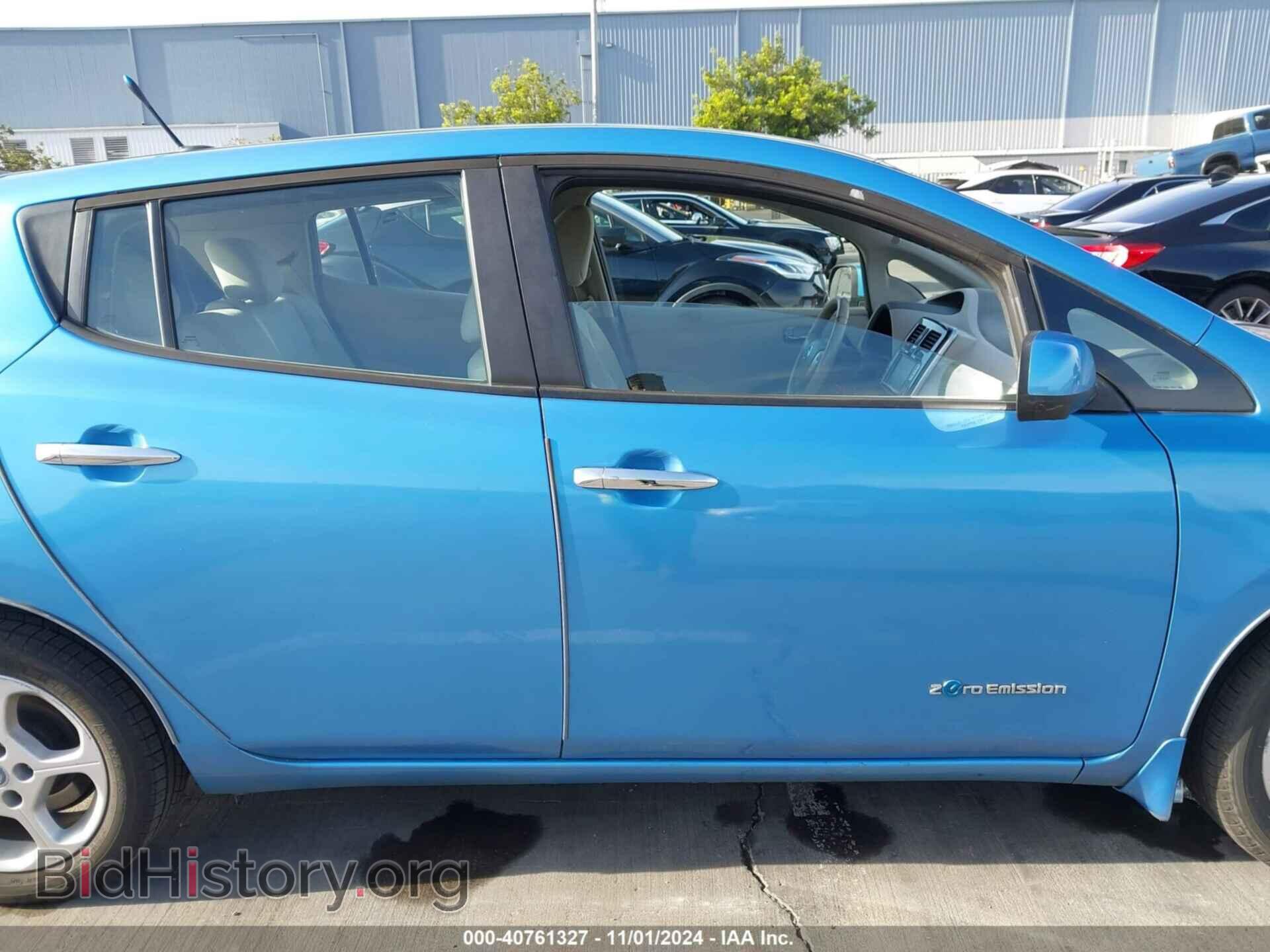 2014 NISSAN LEAF - VIN: 1N4AZ0CP0EC338075 - Фото 13