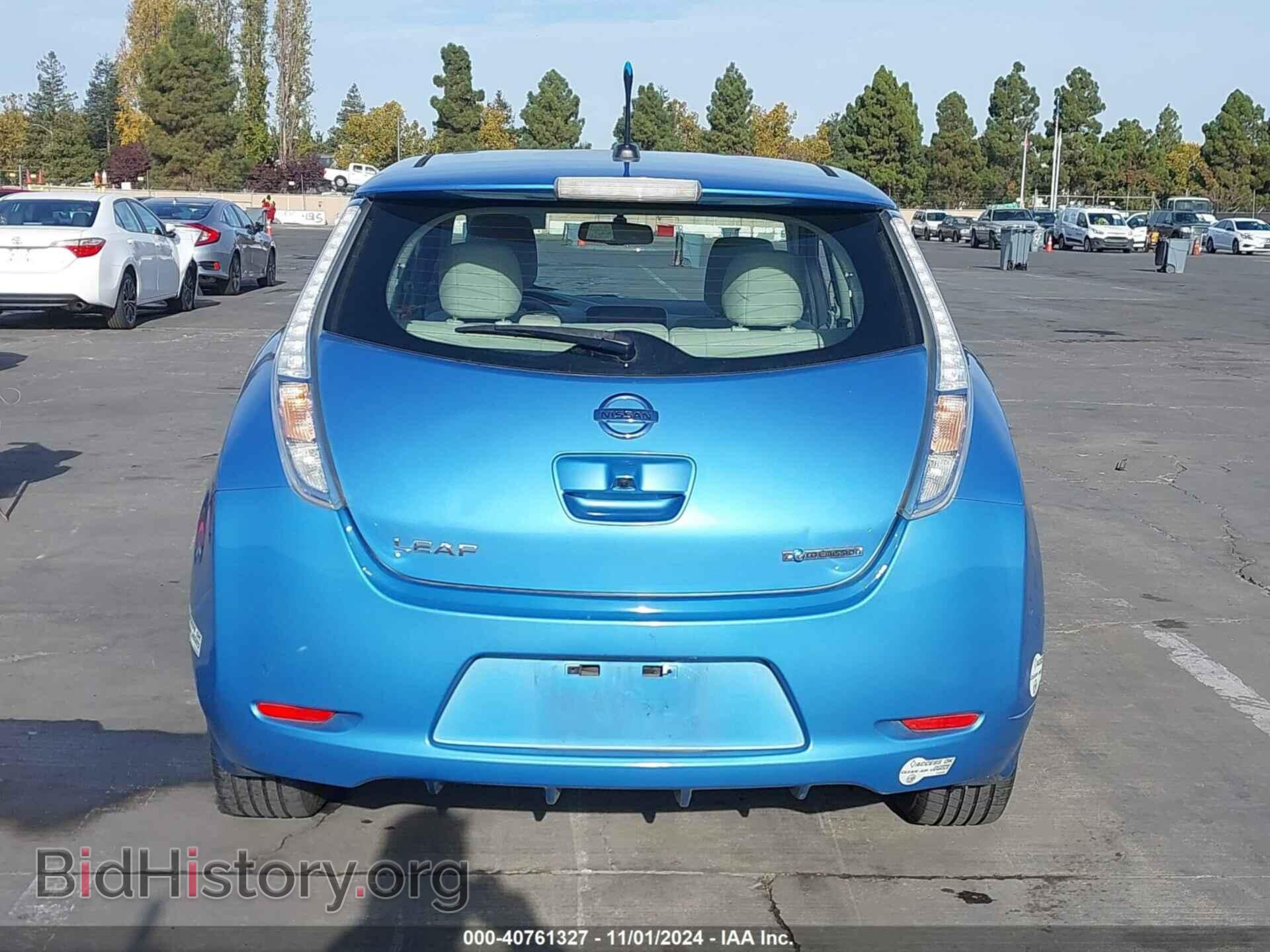 2014 NISSAN LEAF - VIN: 1N4AZ0CP0EC338075 - Фото 16