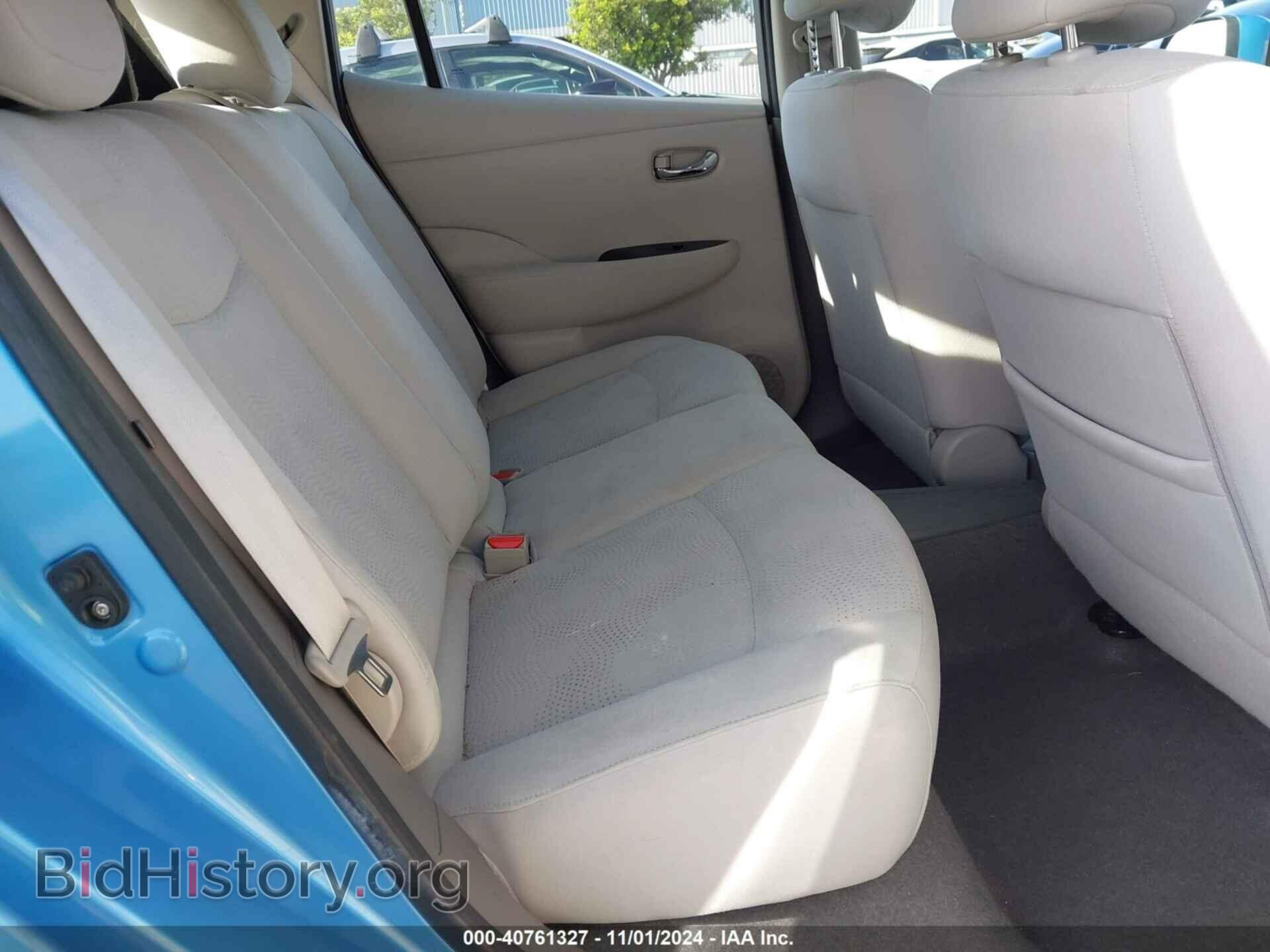 2014 NISSAN LEAF - VIN: 1N4AZ0CP0EC338075 - Фото 8