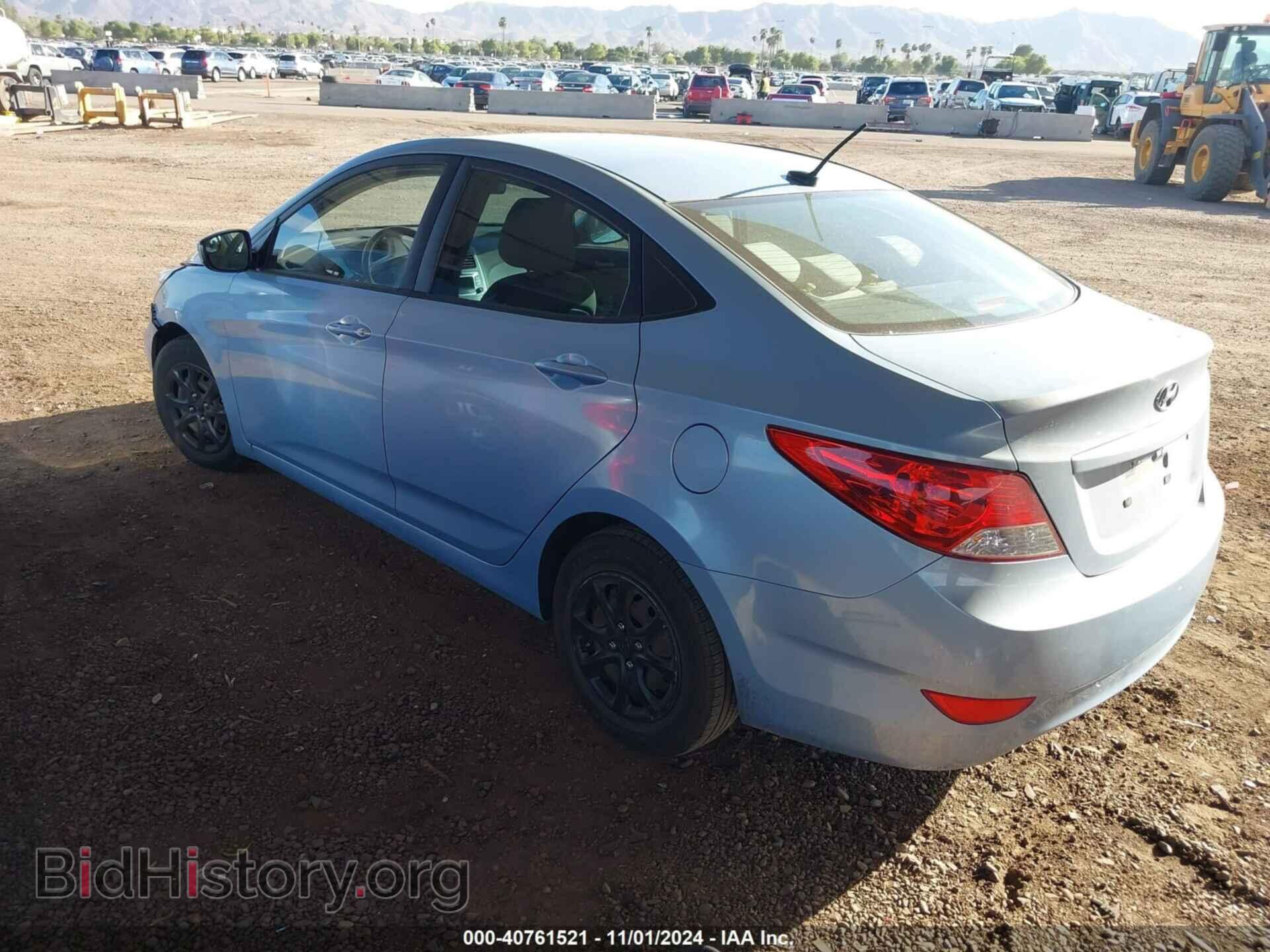 2014 HYUNDAI ACCENT - VIN: KMHCT4AE9EU665030 - Фото 3