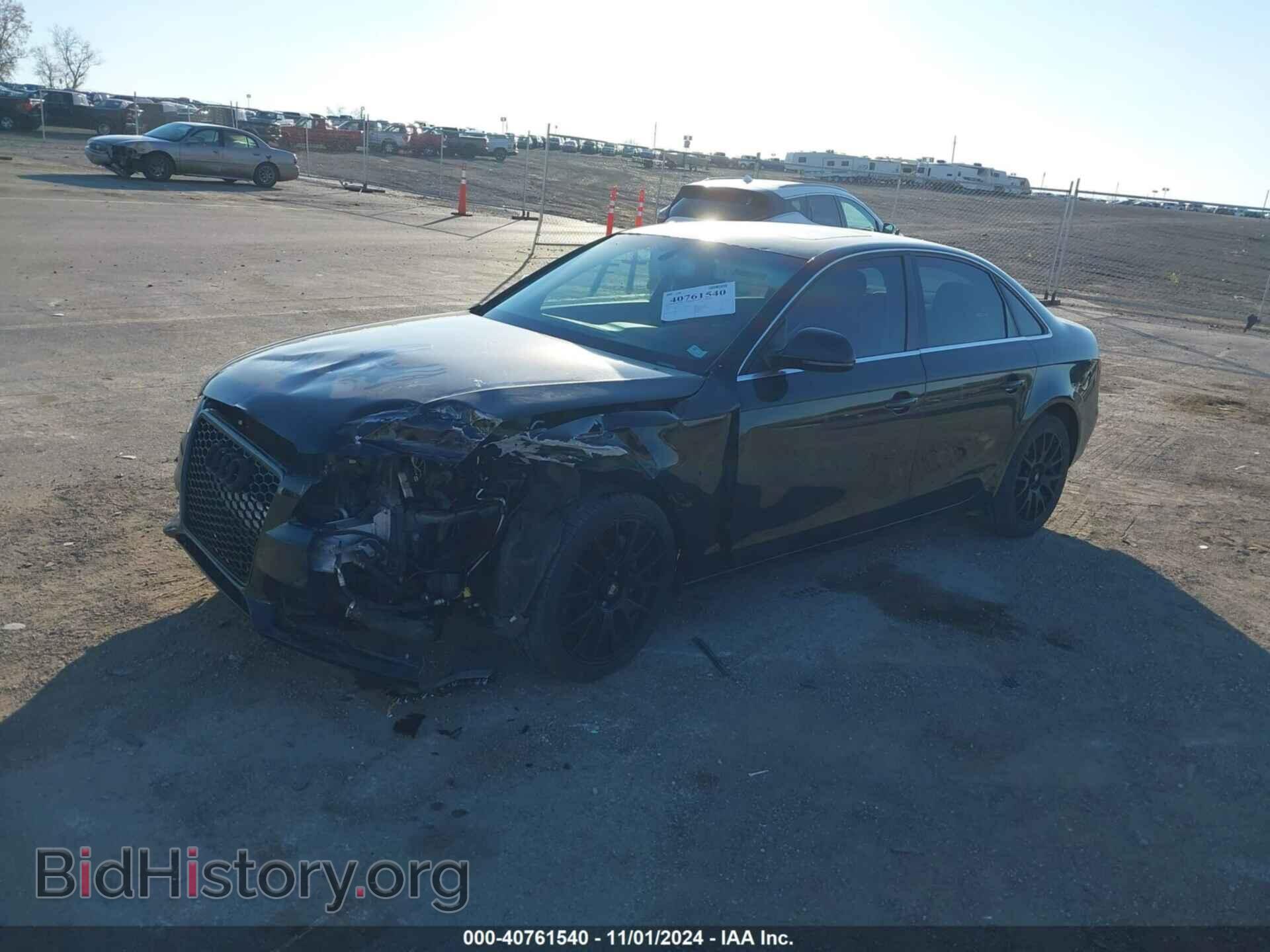 2011 AUDI A4 - VIN: WAUFFAFL8BA081887 - Фото 2